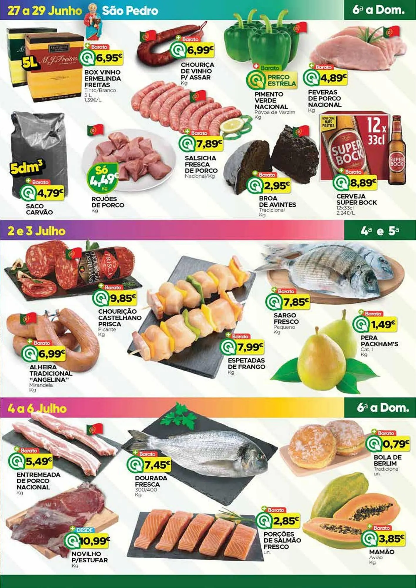 Folheto Folheto Supermercados Preços Baixos de 27 de junho até 10 de julho 2025 - Pagina 3