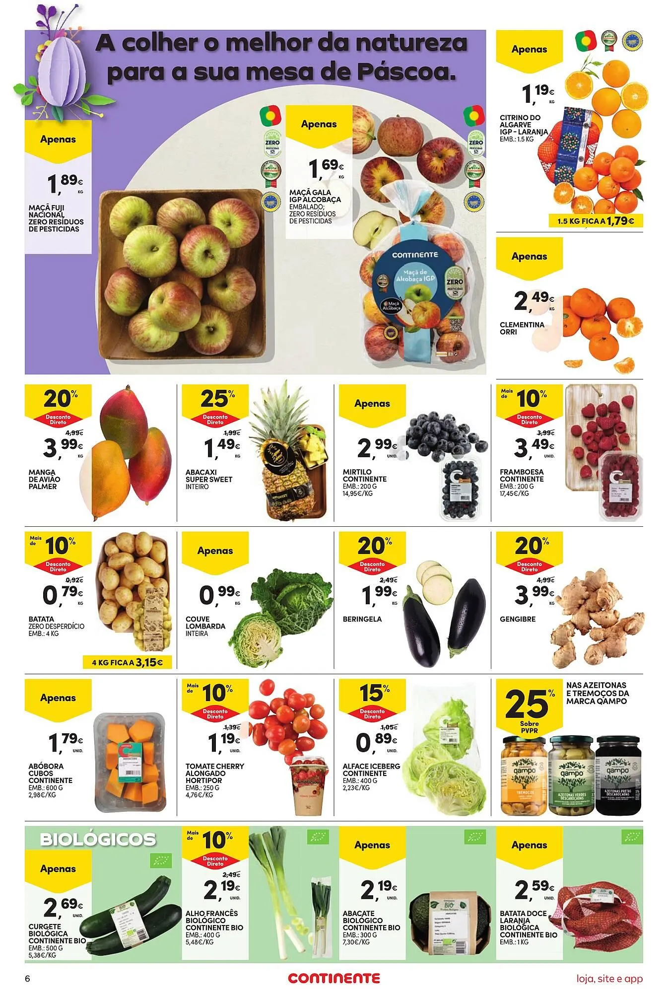 Folheto Folheto Continente Bom dia de 1 de abril até 7 de abril 2025 - Pagina 6