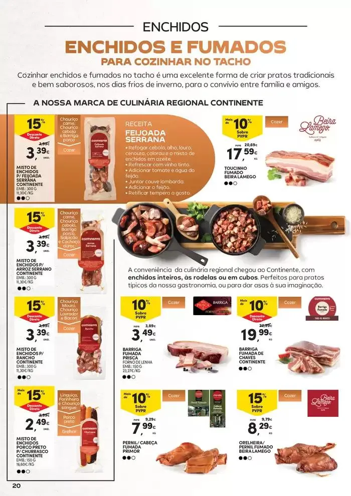Folheto Queijos, Enchidos e Vinhos de 21 de janeiro até 9 de fevereiro 2025 - Pagina 20