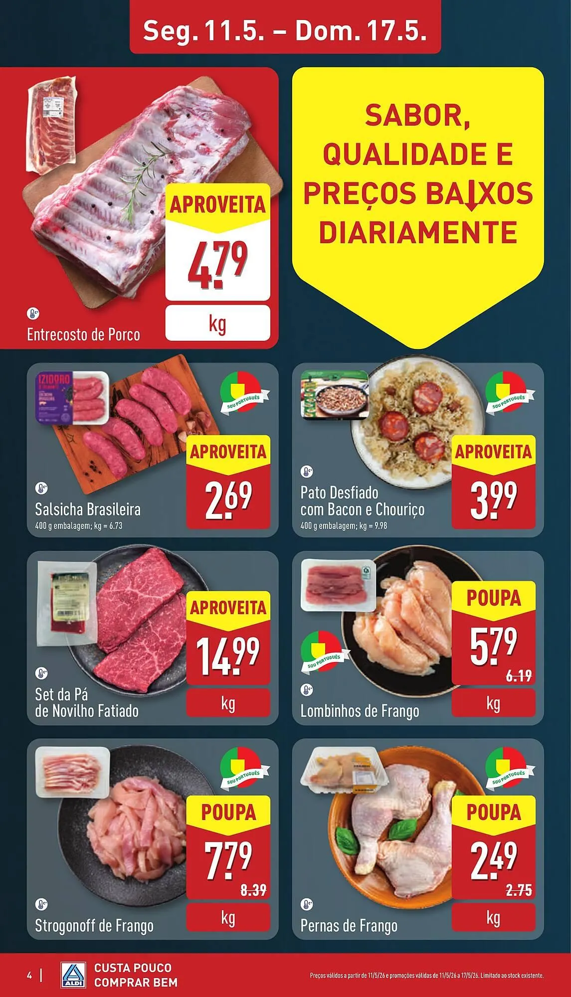Folheto Folheto ALDI de 11 de maio até 17 de maio 2026 - Pagina 4
