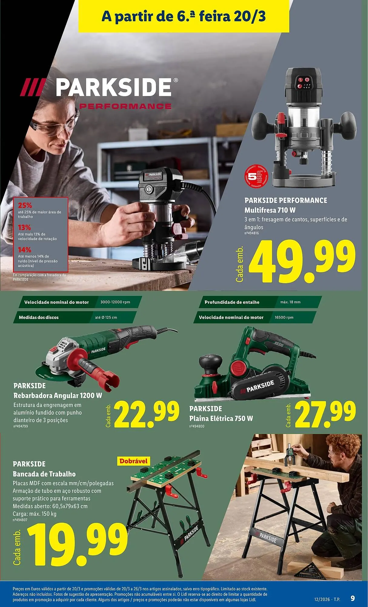 Folheto Folheto Lidl de 16 de março até 22 de março 2026 - Pagina 9