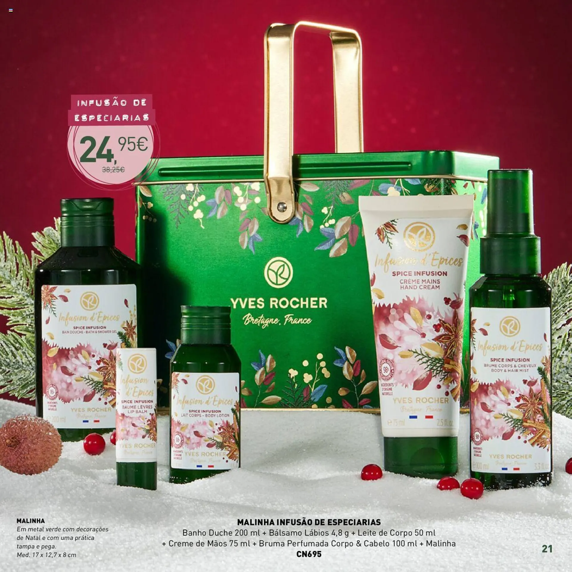 Folheto Folheto Yves Rocher de 18 de outubro até 27 de dezembro 2023 - Pagina 21