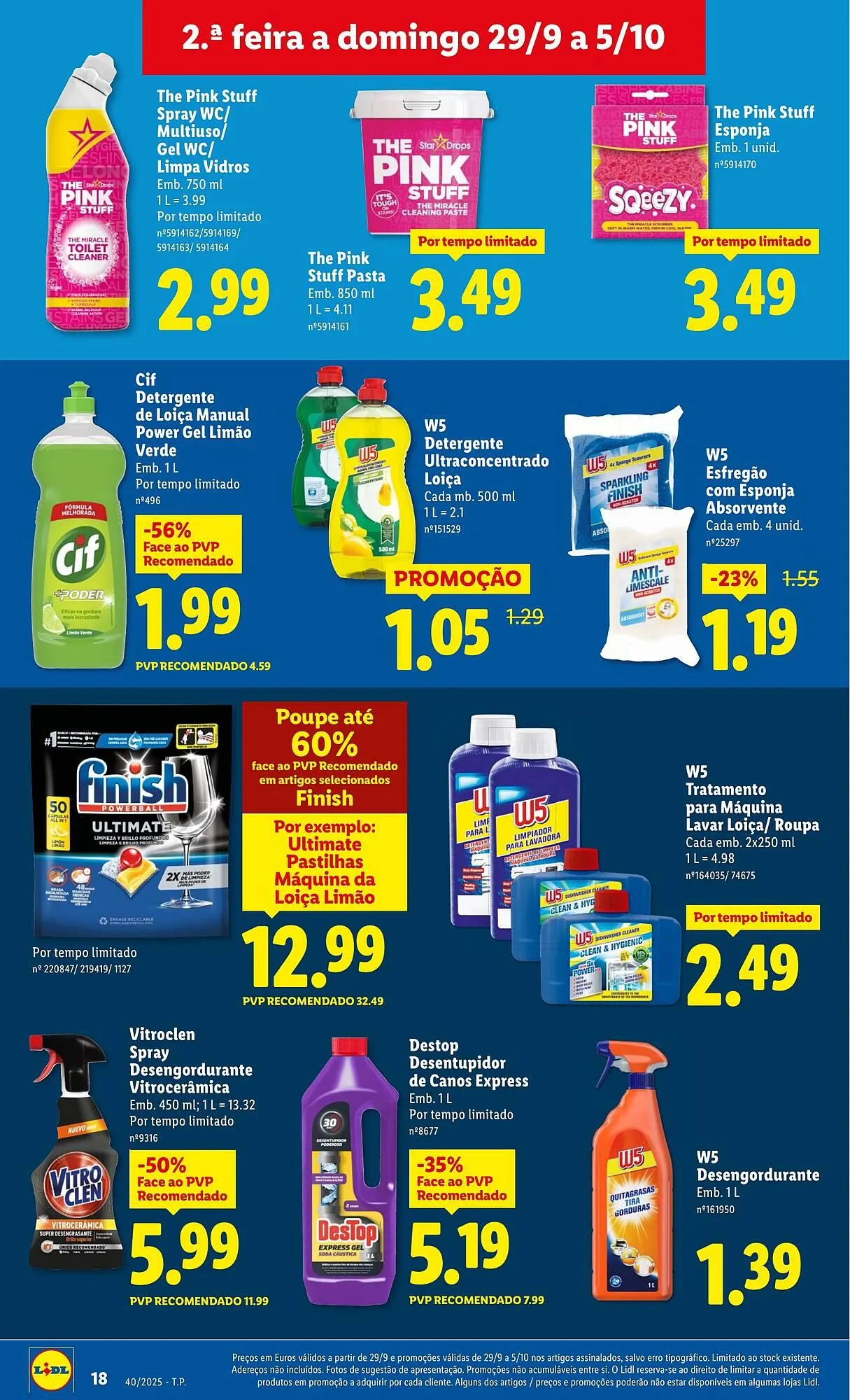 Folheto Folheto Lidl de 29 de setembro até 5 de outubro 2025 - Pagina 18