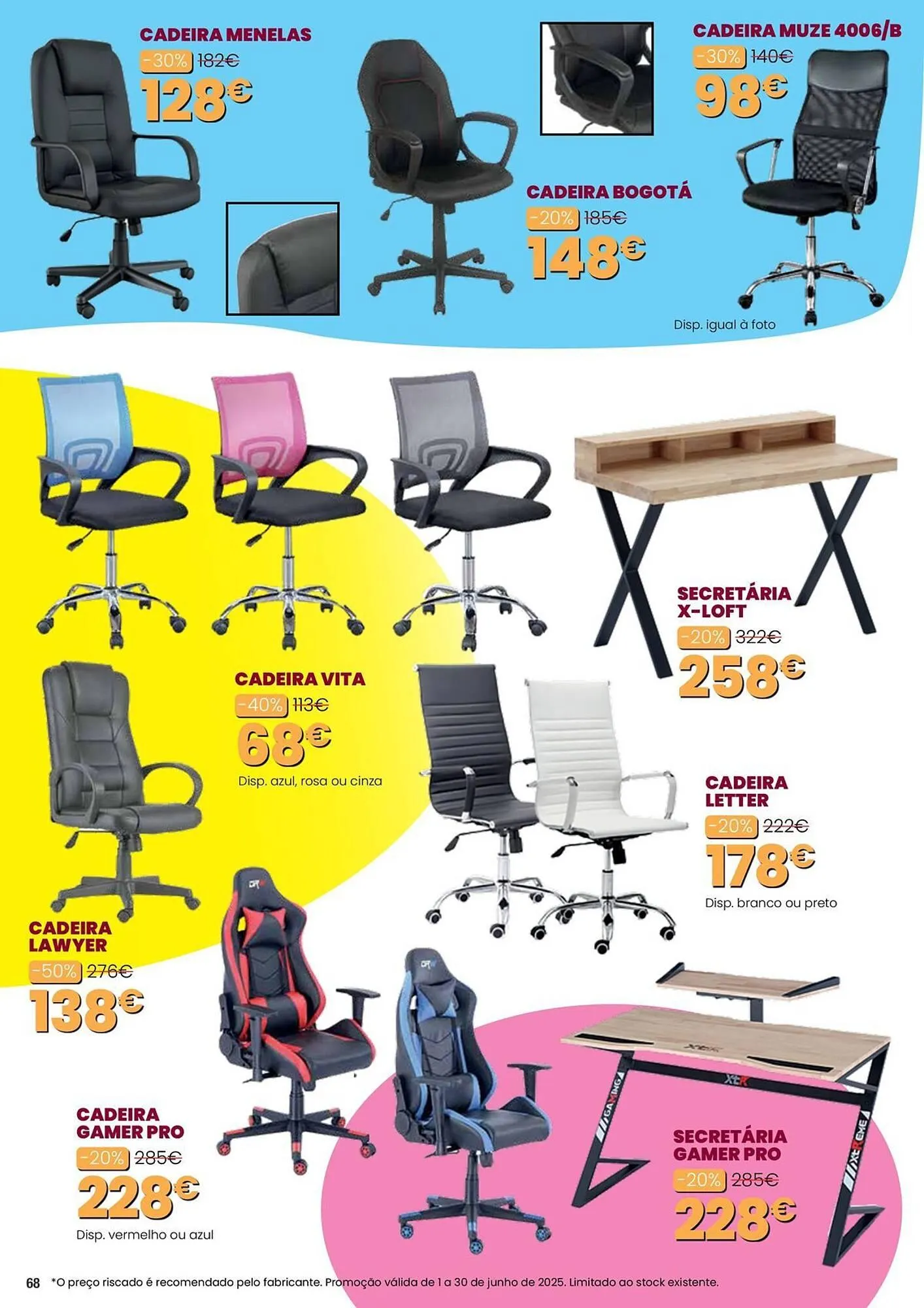 Folheto Folheto Hiper Centro do Móvel de 3 de junho até 30 de junho 2025 - Pagina 68