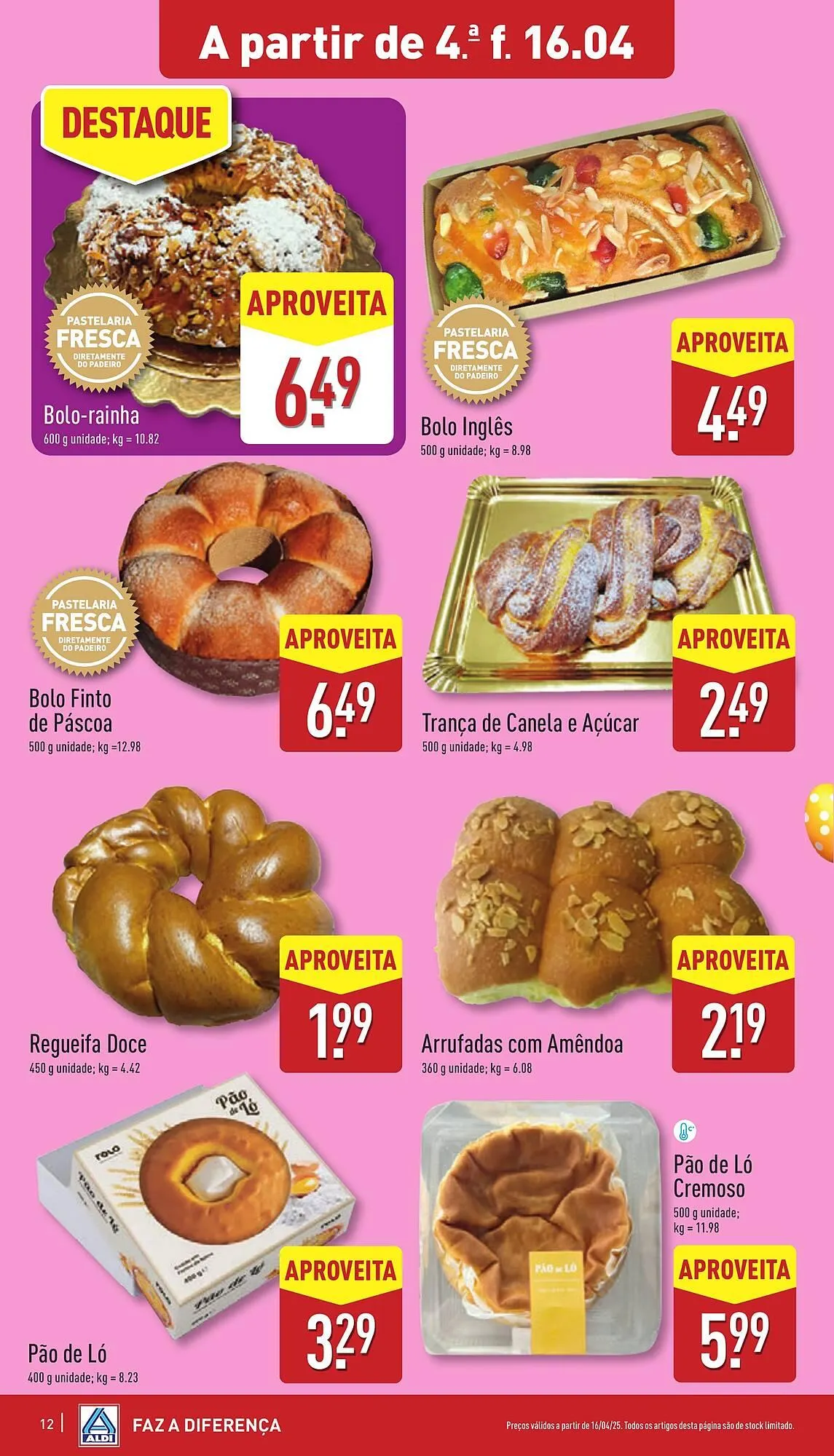 Folheto Folheto ALDI de 16 de abril até 22 de abril 2025 - Pagina 12