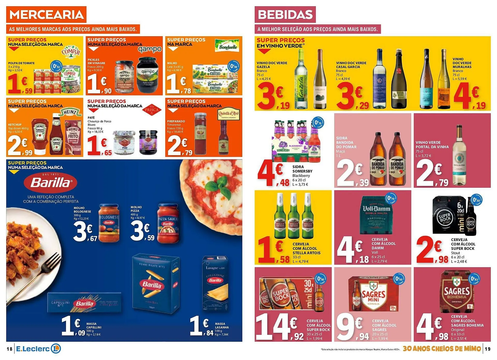 Folheto Folheto E.Leclerc de 7 de abril até 15 de abril 2026 - Pagina 10