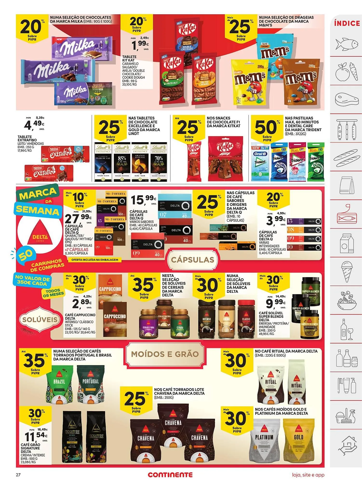 Folheto Folheto Continente de 17 de março até 23 de março 2026 - Pagina 27