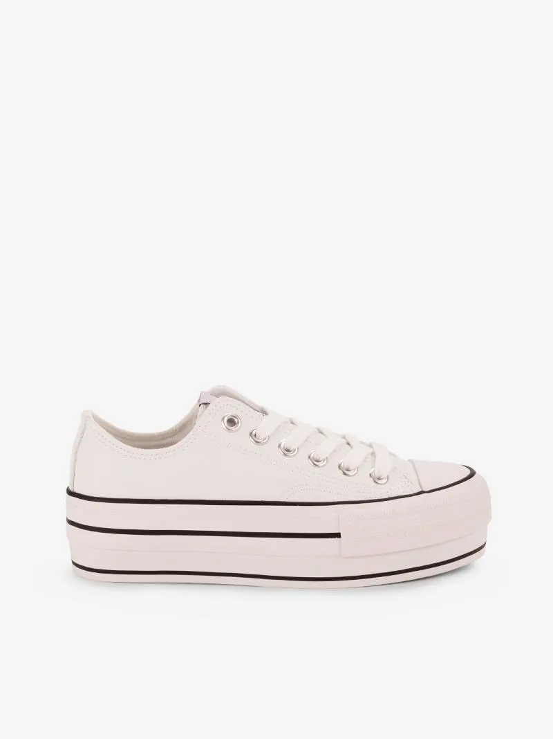 TÉNIS DE ATACADOR COM SOLA PLATAFORMA VULCANIZADA