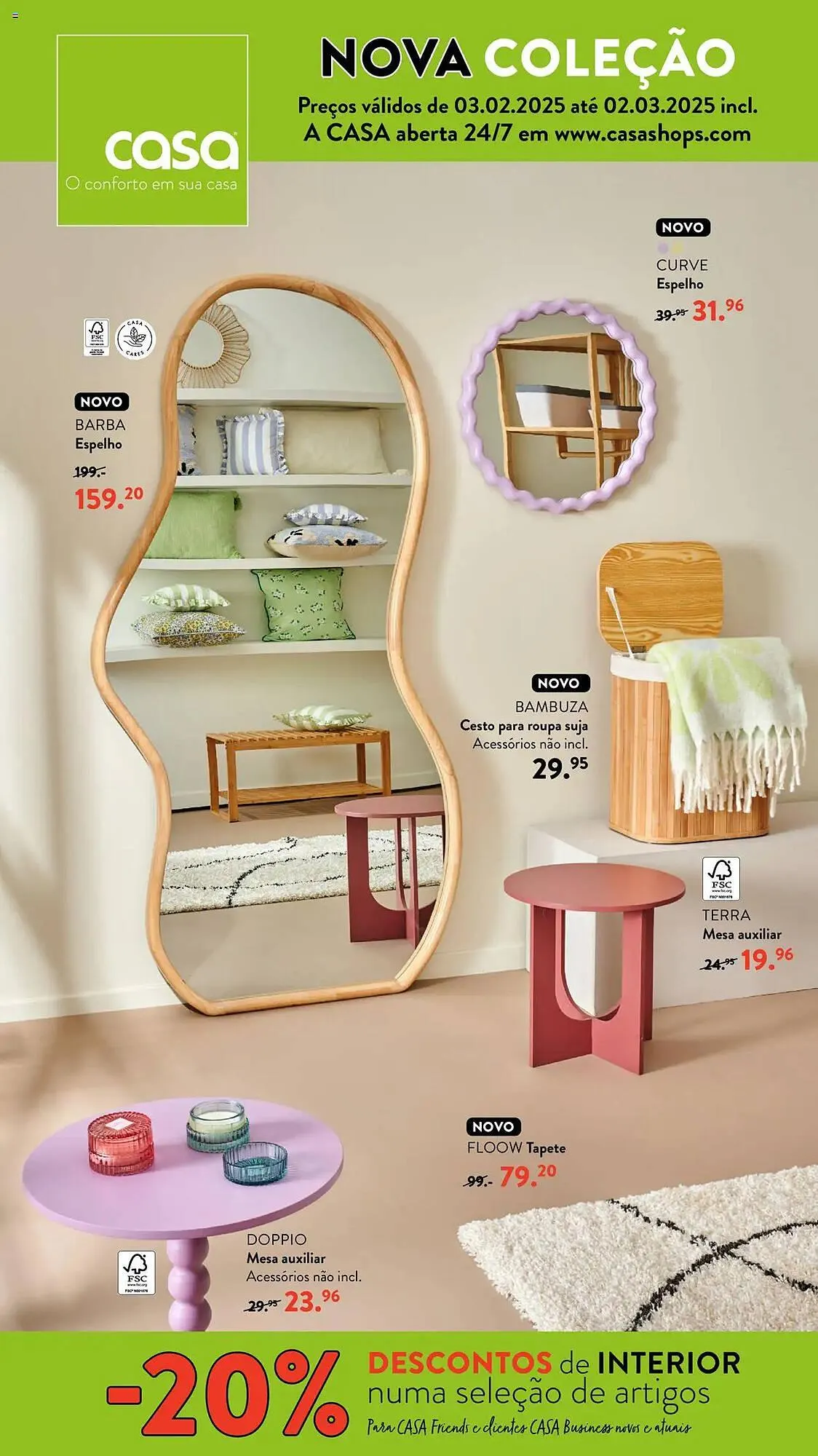 Folheto Folheto CASA de 3 de fevereiro até 2 de março 2025 - Pagina 1