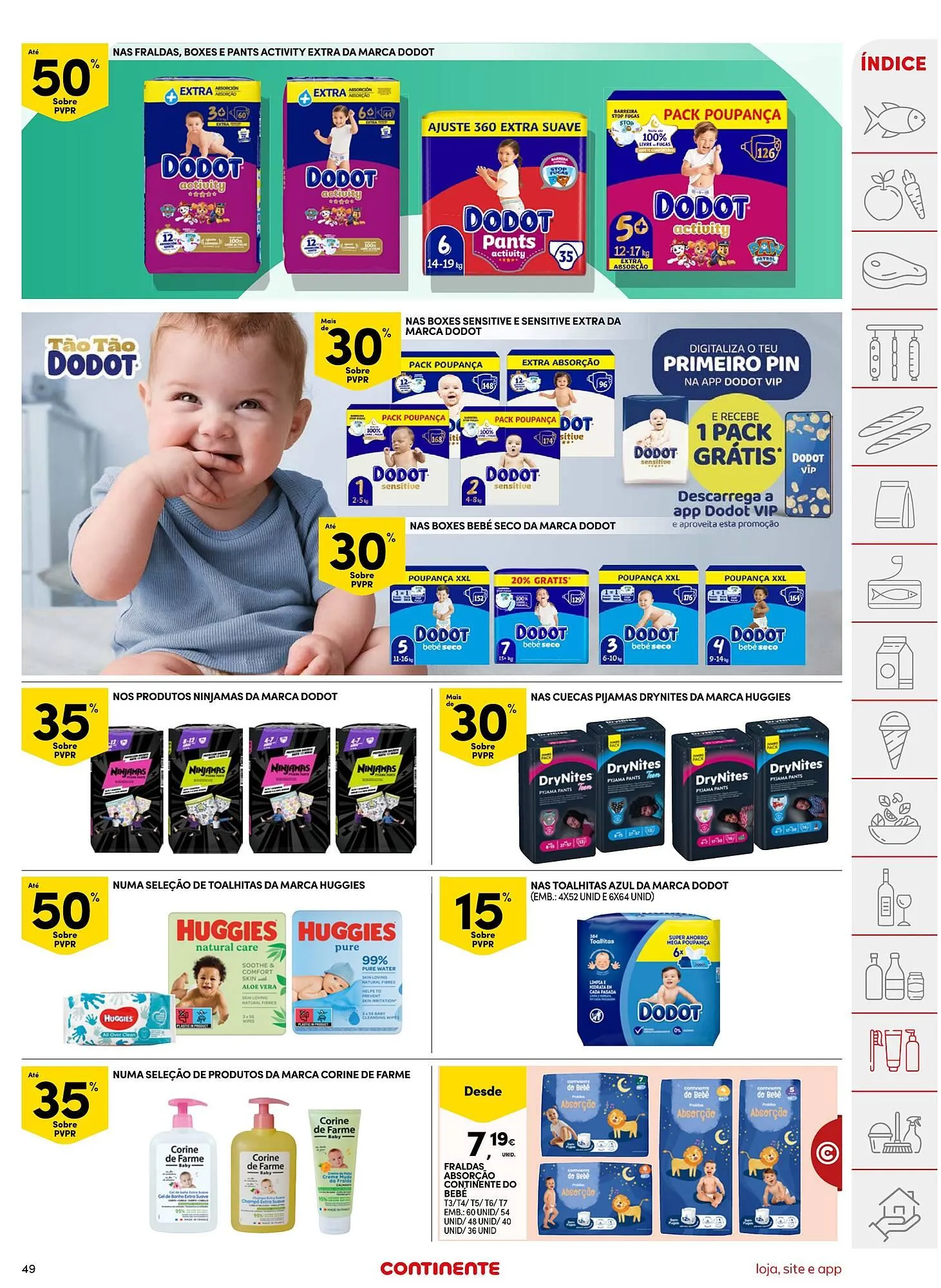 Folheto Folheto Continente de 10 de março até 16 de março 2026 - Pagina 49