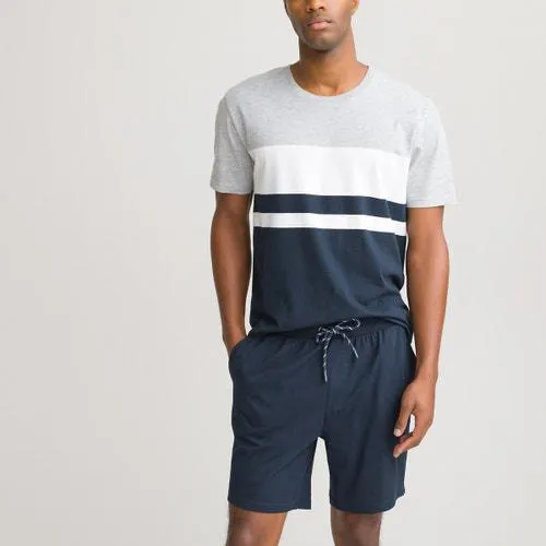 Pijama-calção em algodão bio