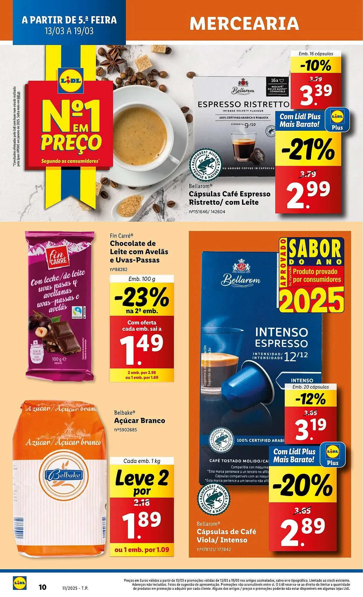 Folheto Folheto Lidl de 13 de março até 19 de março 2025 - Pagina 10