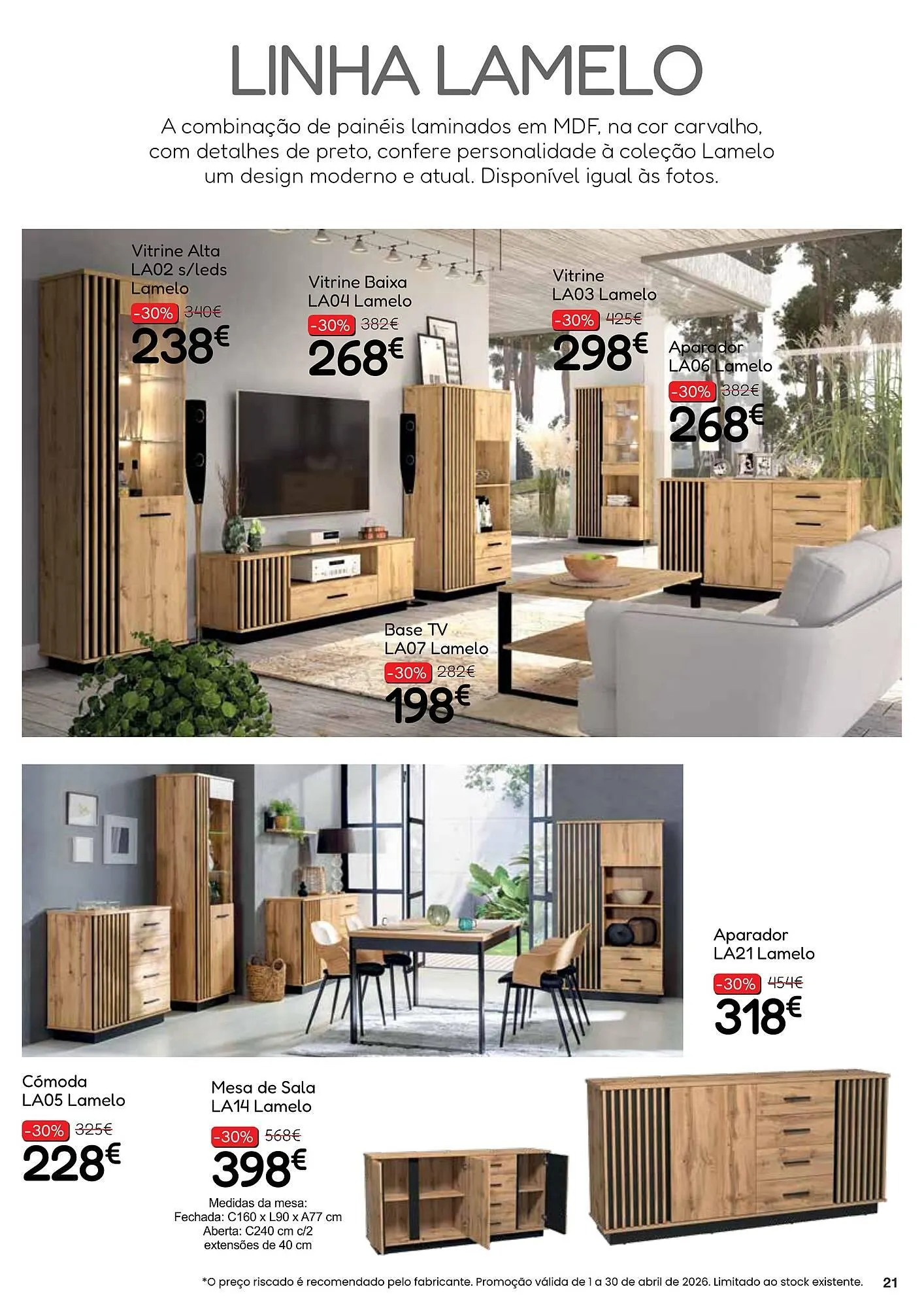 Folheto Folheto Hiper Centro do Móvel de 13 de abril até 30 de abril 2026 - Pagina 21