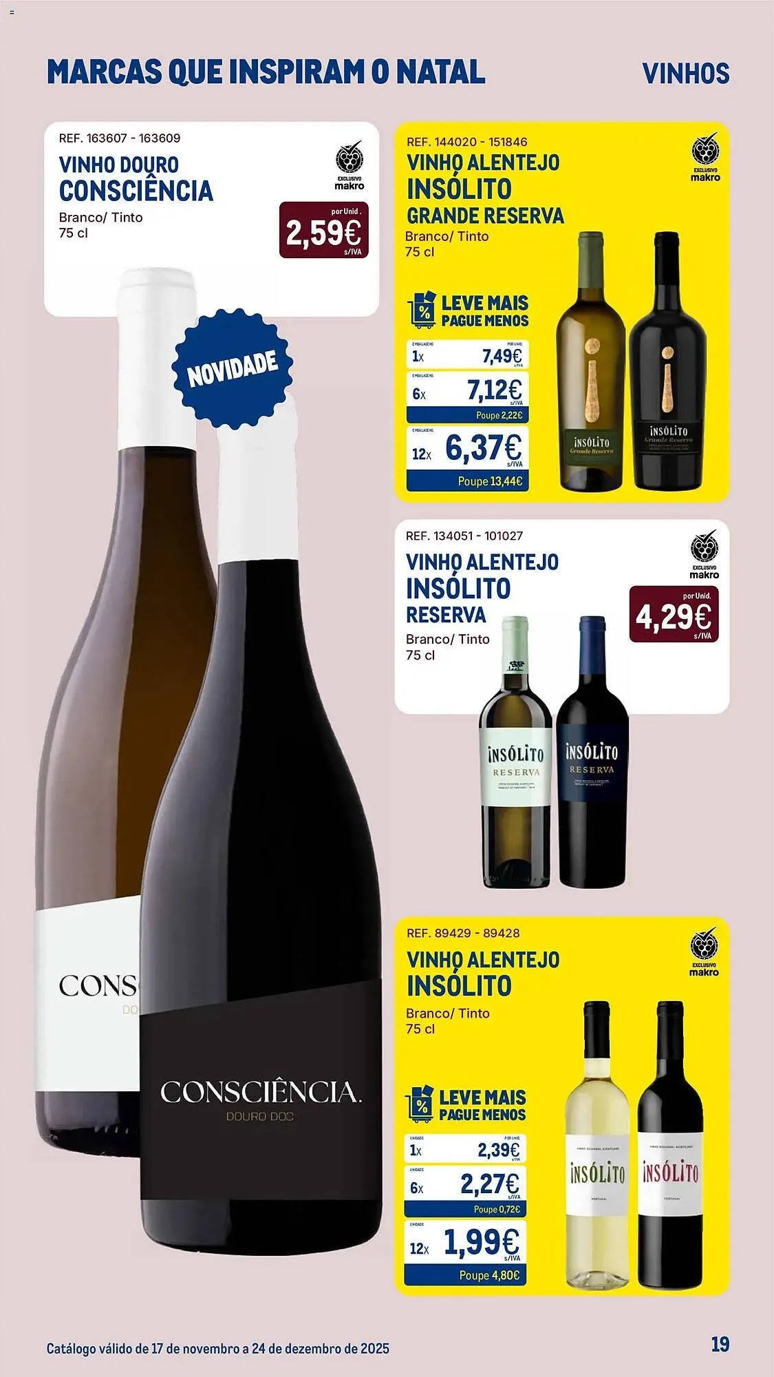 Folheto Catálogo Makro de 17 de novembro até 25 de dezembro 2025 - Pagina 19