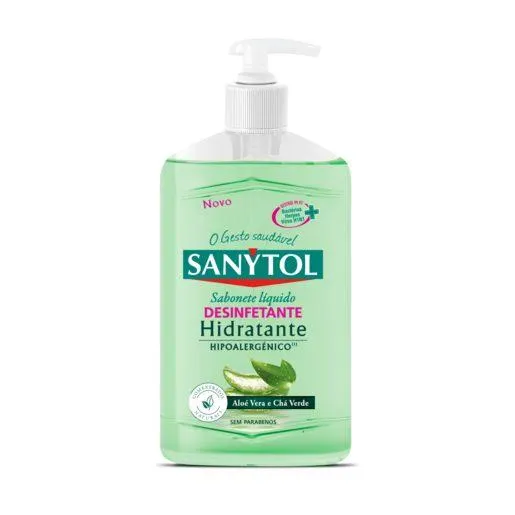 SANYTOL Sabão Líquido Antibacteriano Hidratante 250 ml