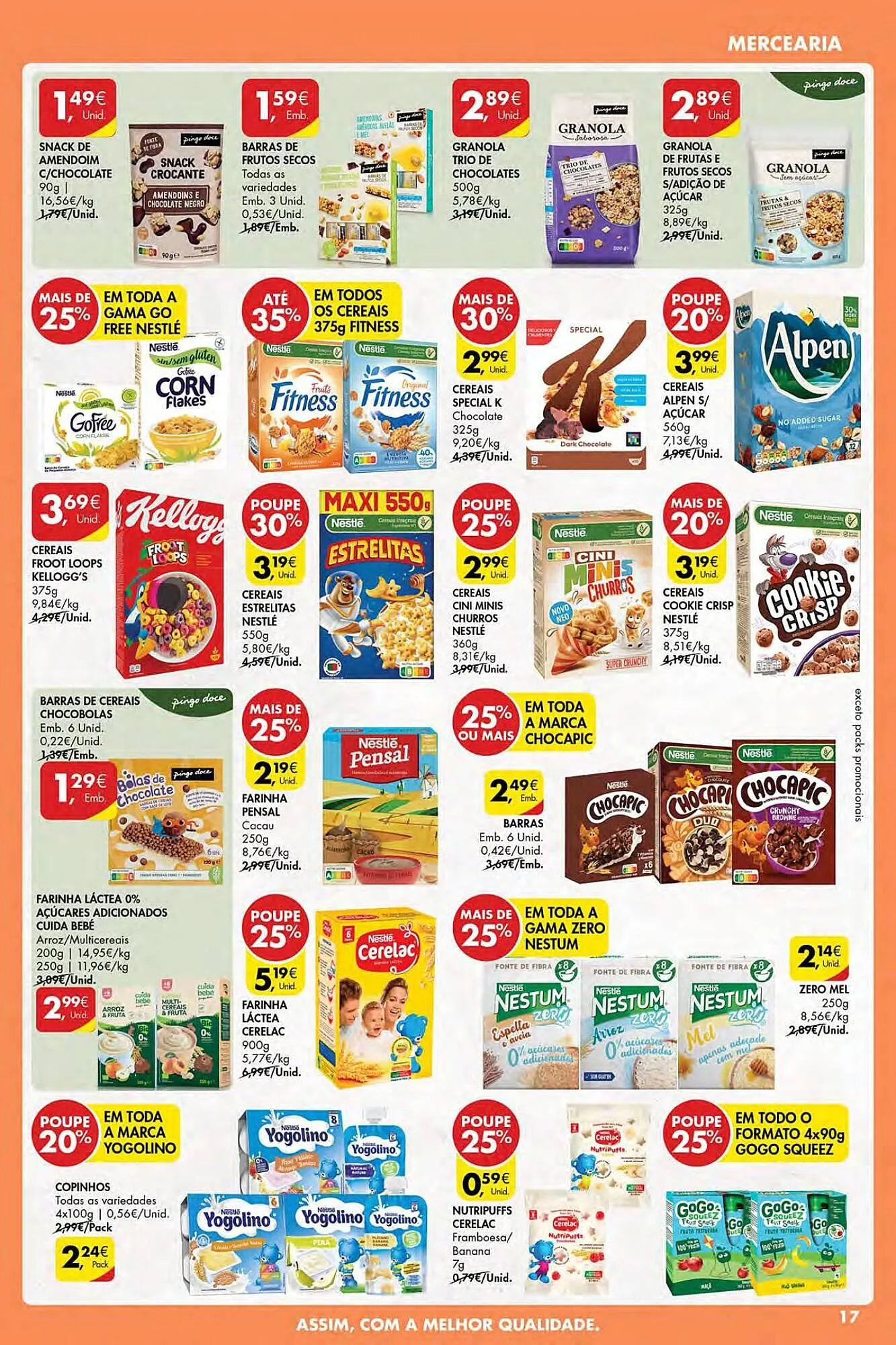 Folheto Folheto Pingo Doce de 5 de março até 11 de março 2026 - Pagina 17