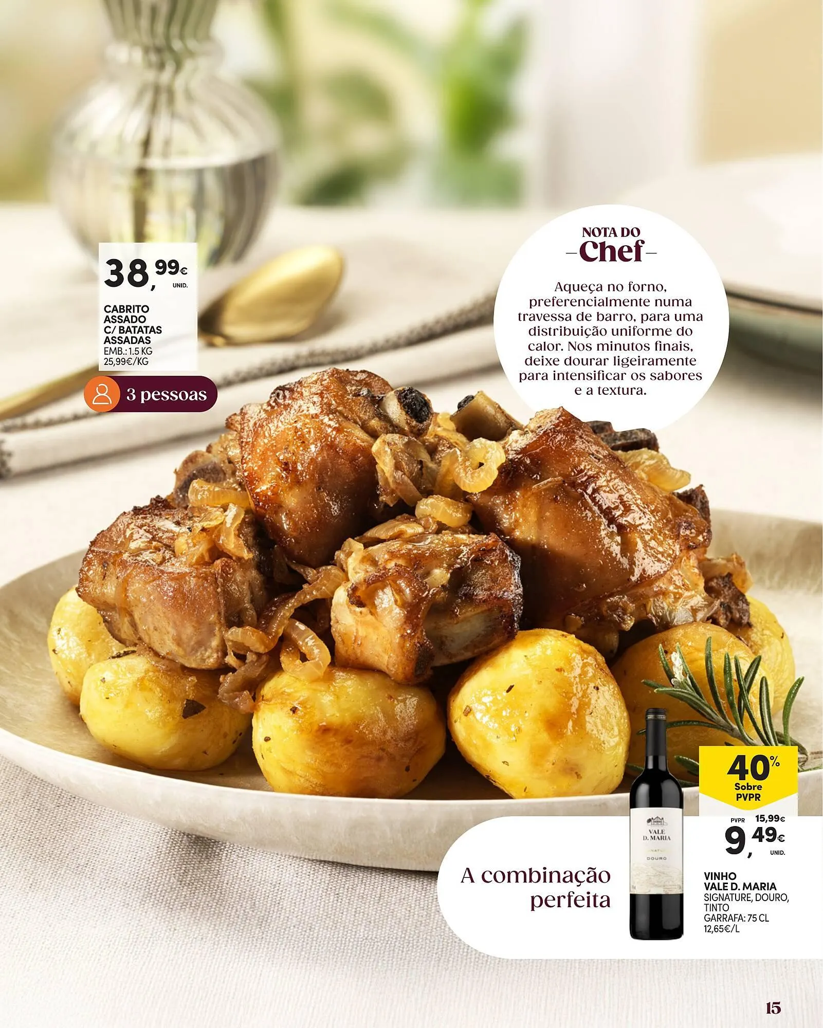 Folheto Folheto Continente de 17 de março até 5 de abril 2026 - Pagina 15