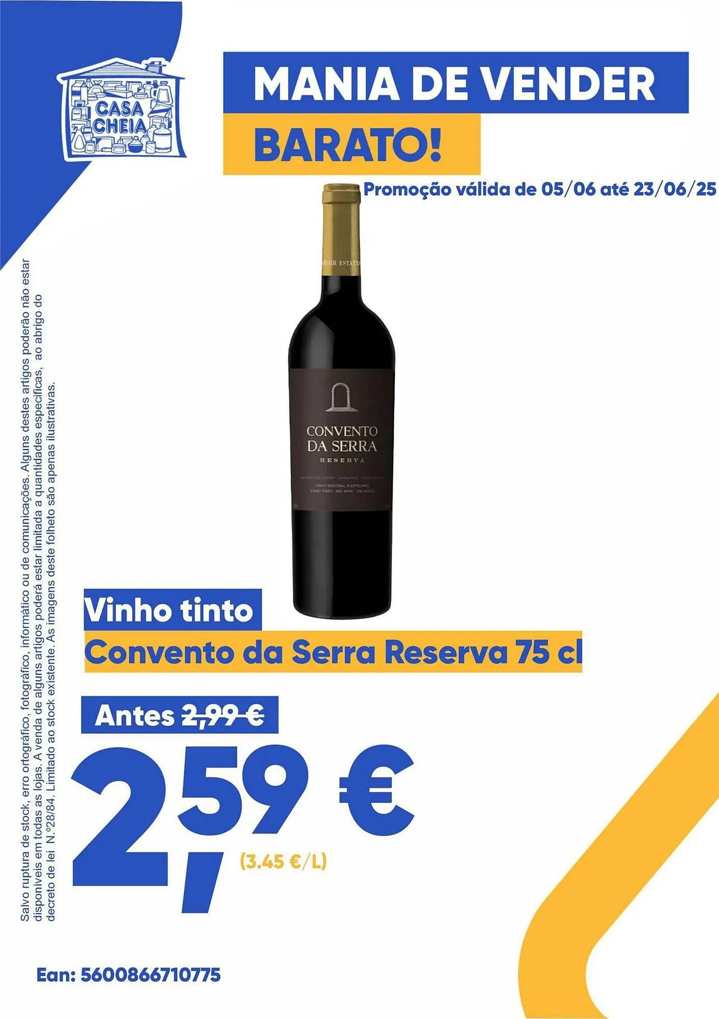 Folheto Folheto Casa Cheia de 6 de junho até 23 de junho 2025 - Pagina 3