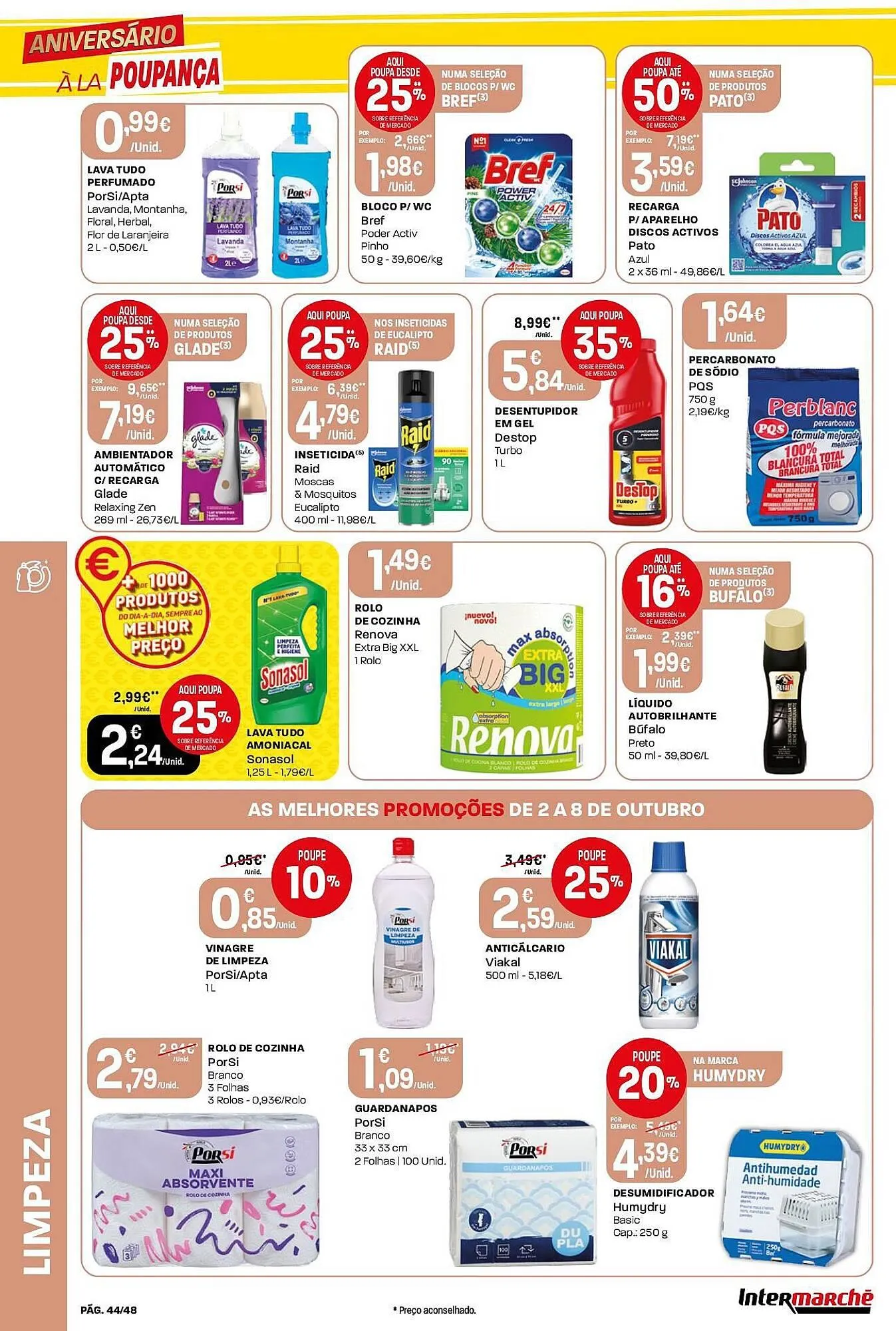Folheto Folheto Intermarché de 2 de outubro até 8 de outubro 2025 - Pagina 44