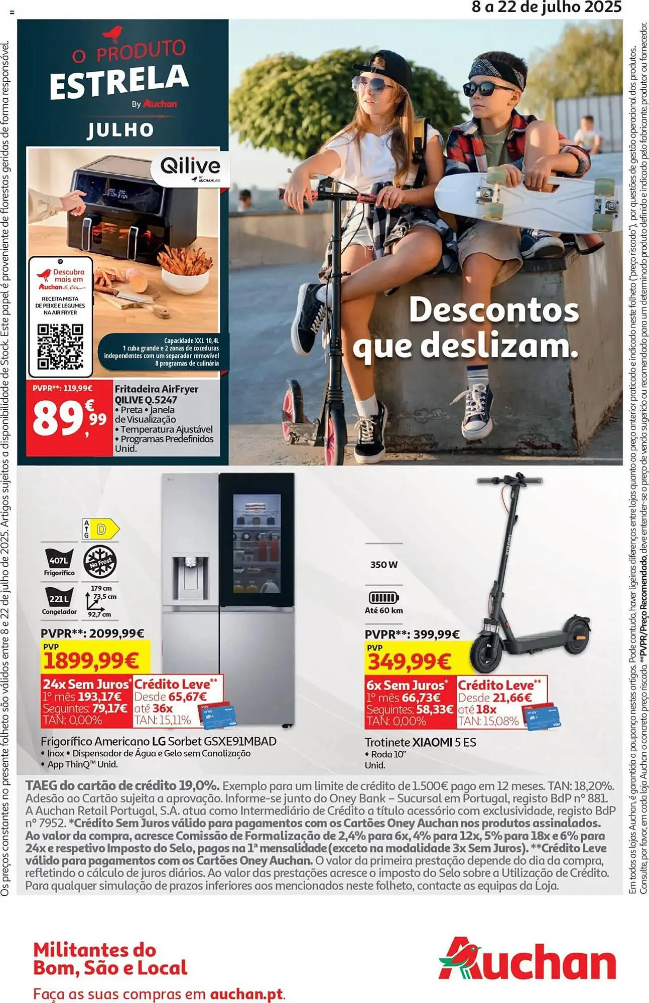 Folheto Folheto Auchan de 8 de julho até 23 de julho 2025 - Pagina 40