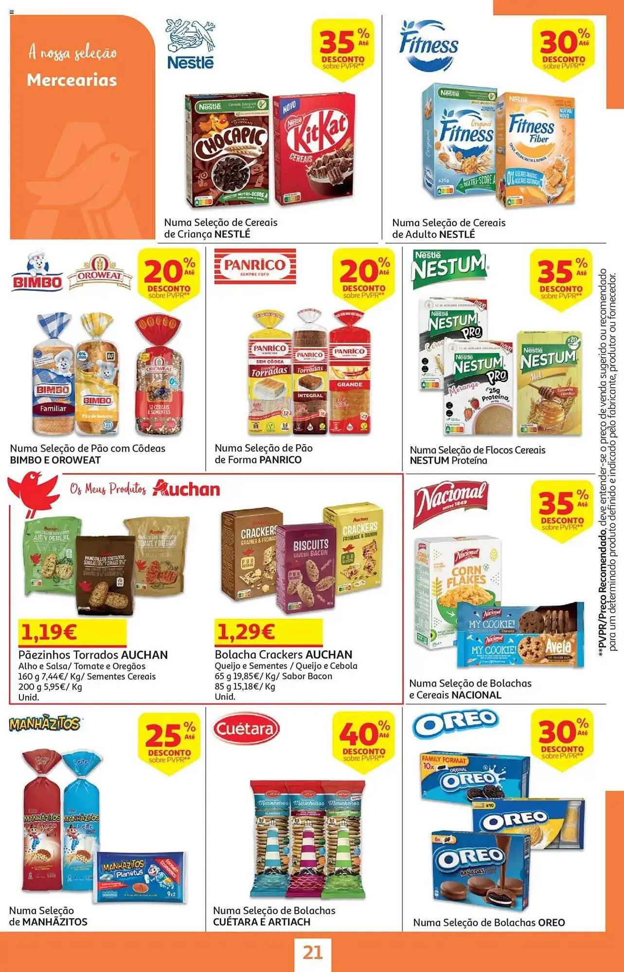 Folheto Folheto Auchan de 8 de julho até 23 de julho 2025 - Pagina 21