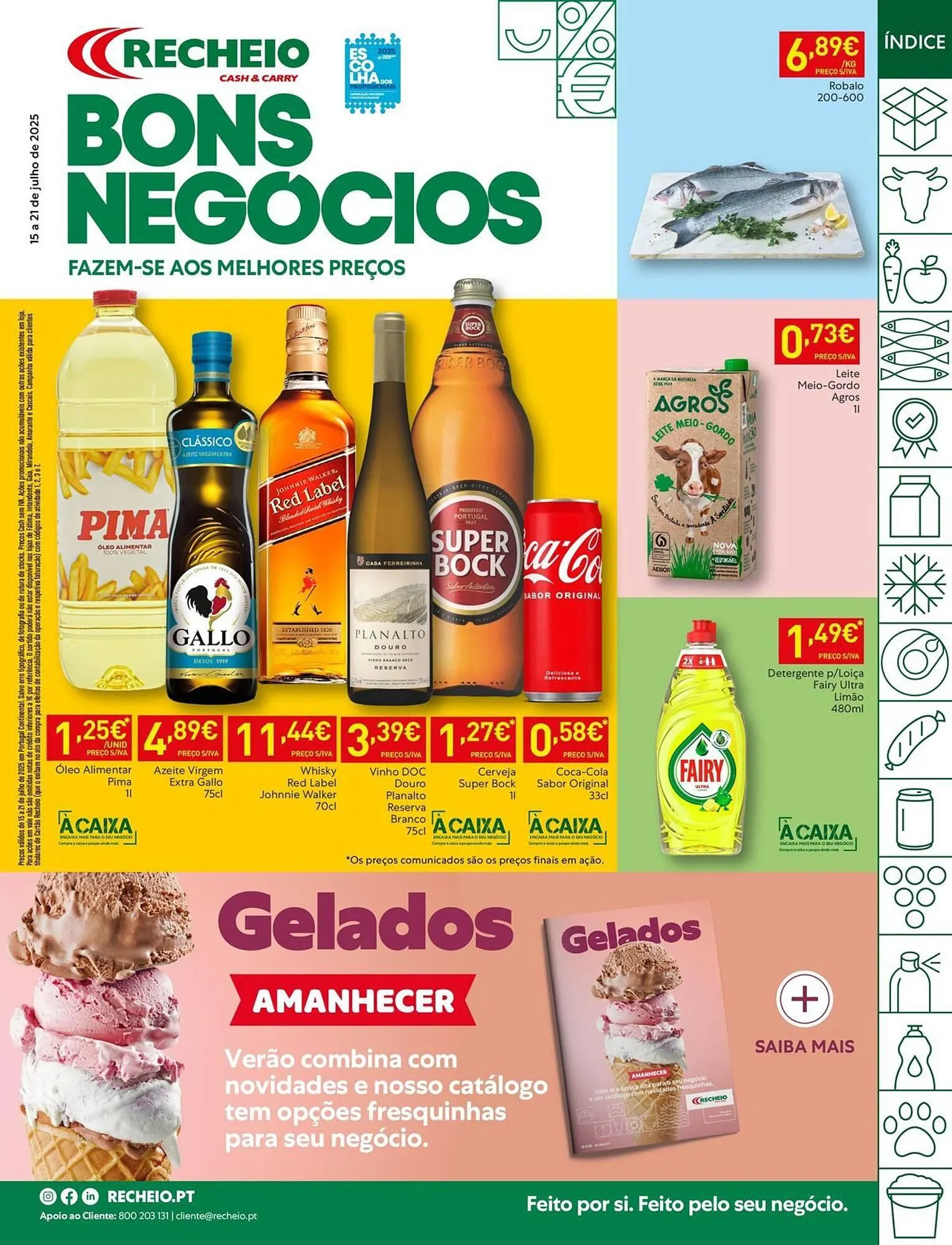 Folheto Folheto Recheio de 15 de julho até 21 de julho 2025 - Pagina 1