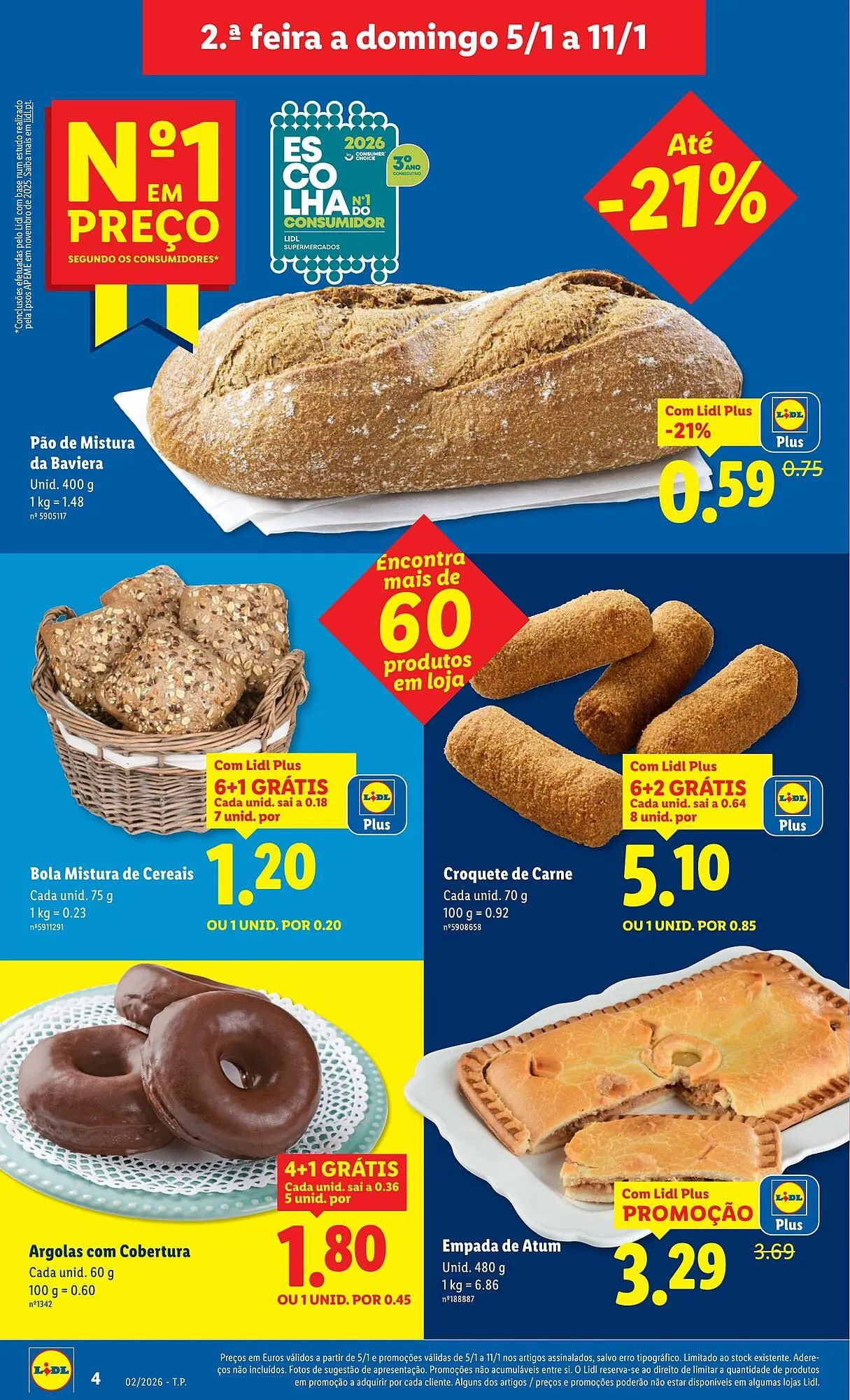 Folheto Folheto Lidl de 5 de janeiro até 11 de janeiro 2026 - Pagina 4