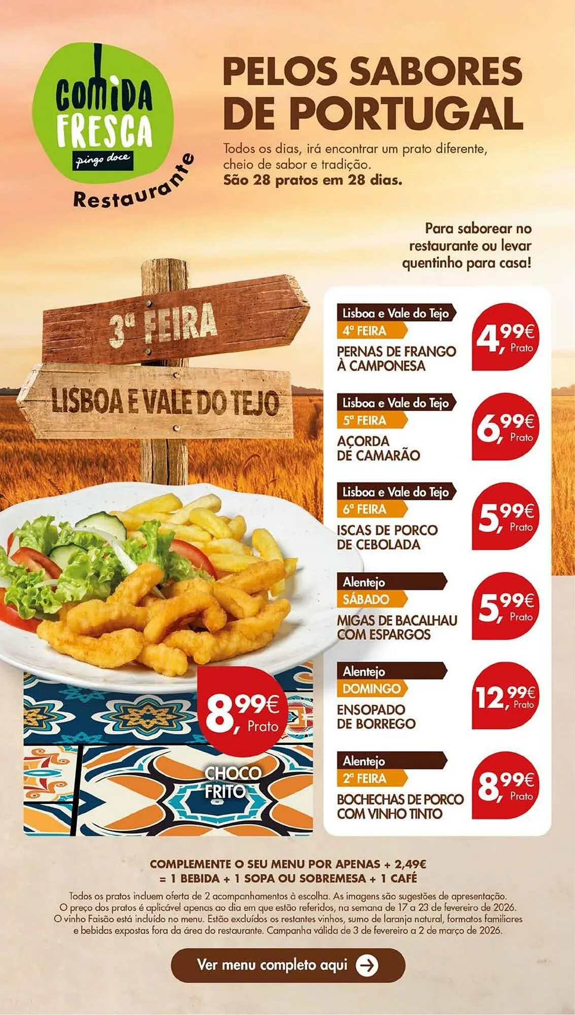 Folheto Folheto Pingo Doce de 17 de fevereiro até 23 de fevereiro 2026 - Pagina 10