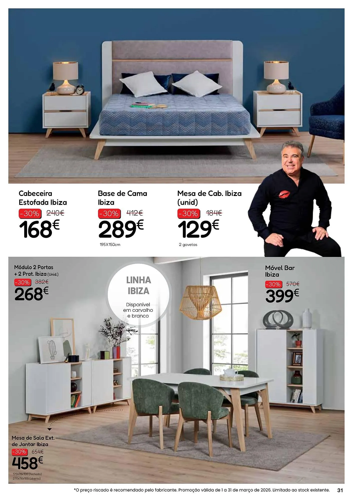 Folheto Folheto Hiper Centro do Móvel de 5 de março até 31 de março 2026 - Pagina 31