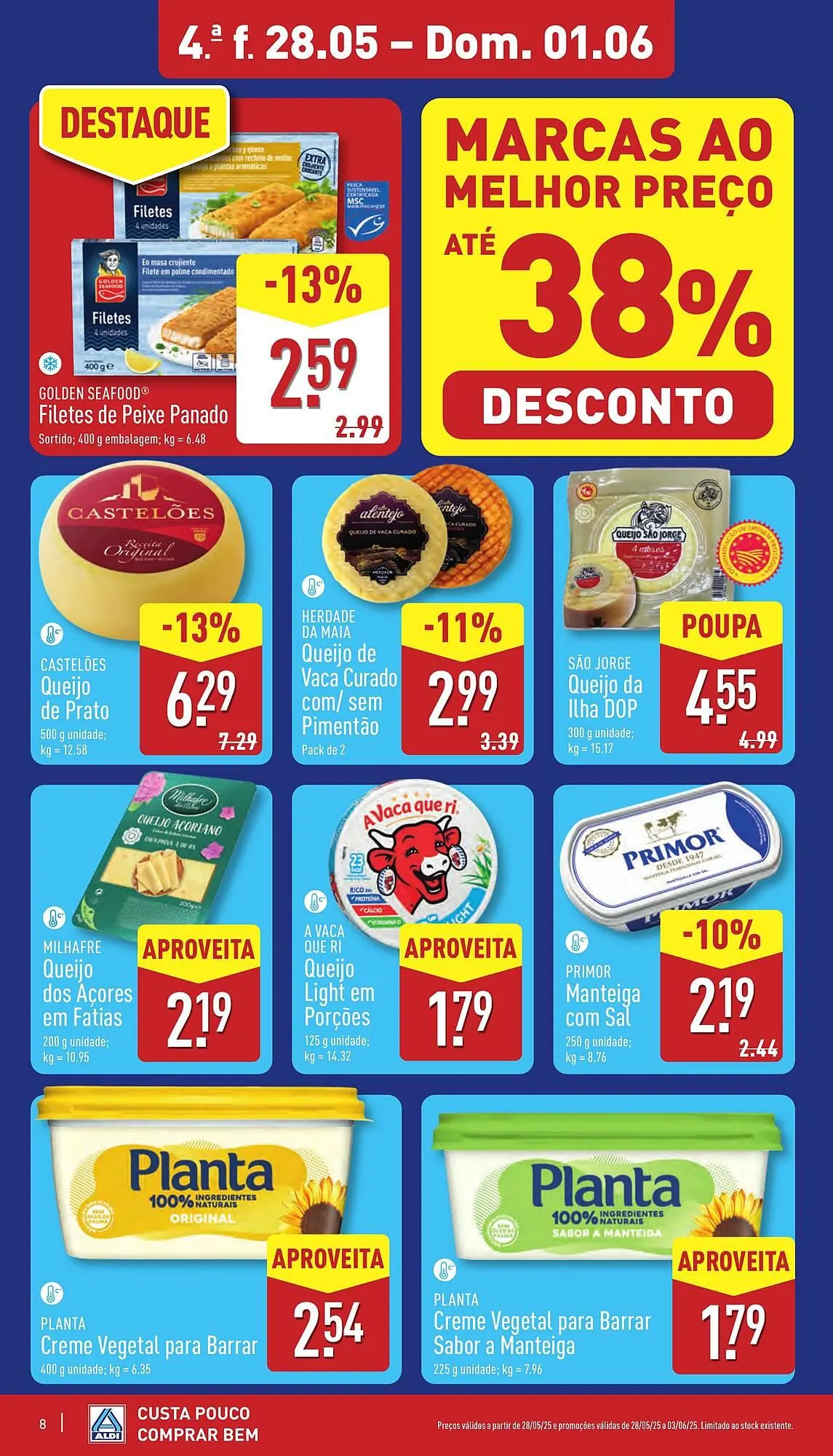Folheto Folheto ALDI de 28 de maio até 1 de junho 2025 - Pagina 8