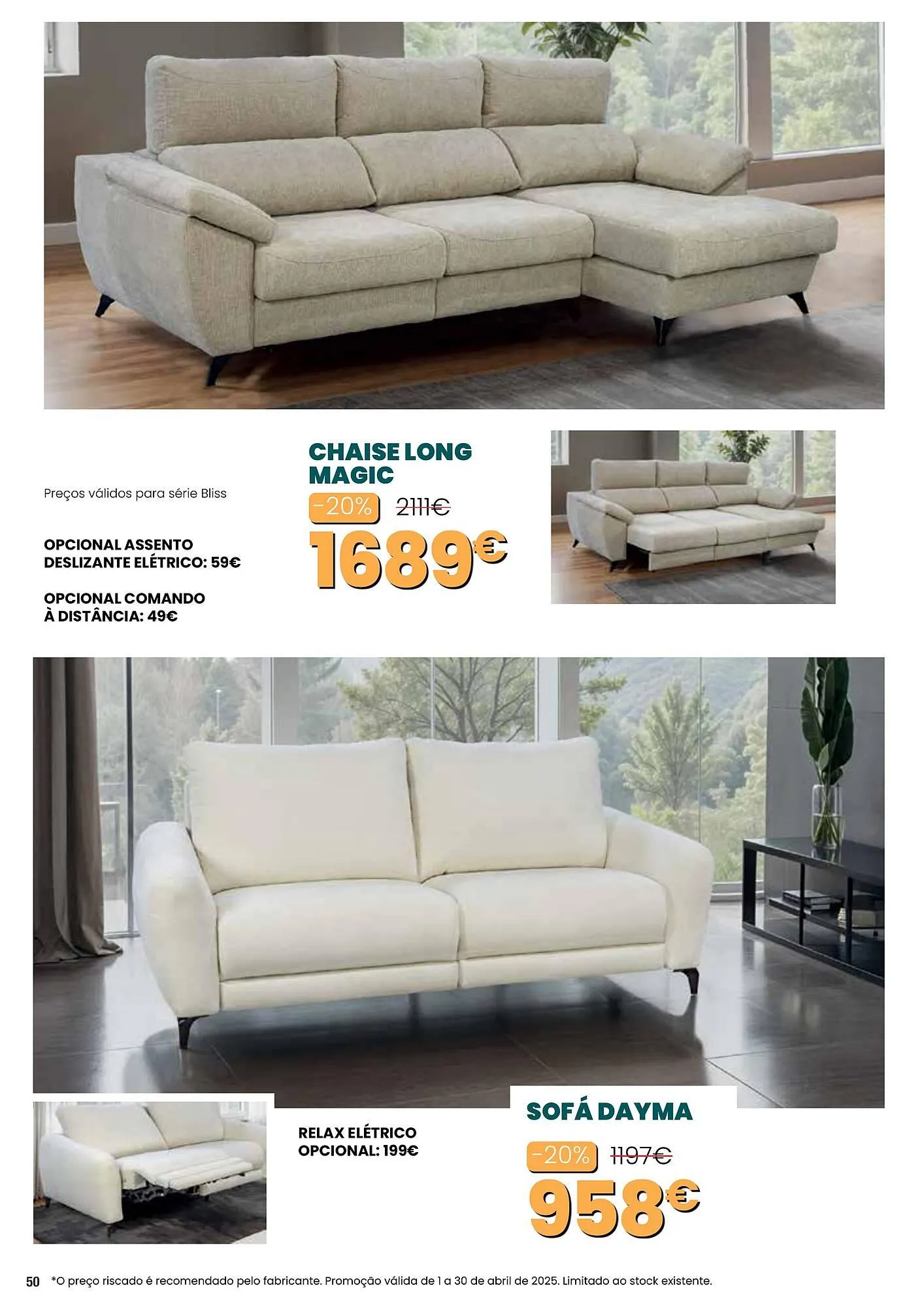 Folheto Folheto Hiper Centro do Móvel de 1 de abril até 30 de abril 2025 - Pagina 50