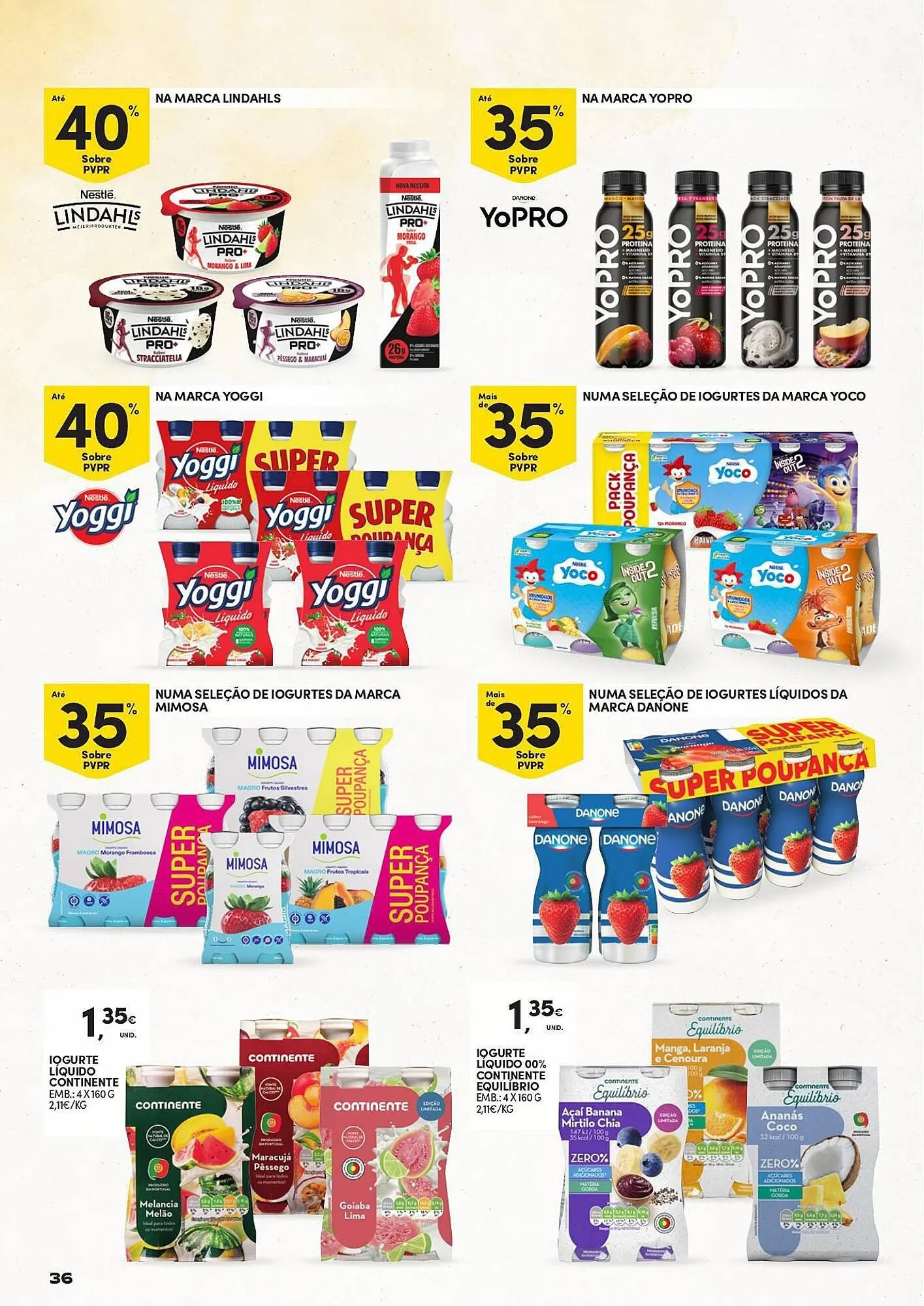 Folheto Folheto Continente de 24 de junho até 10 de agosto 2025 - Pagina 36