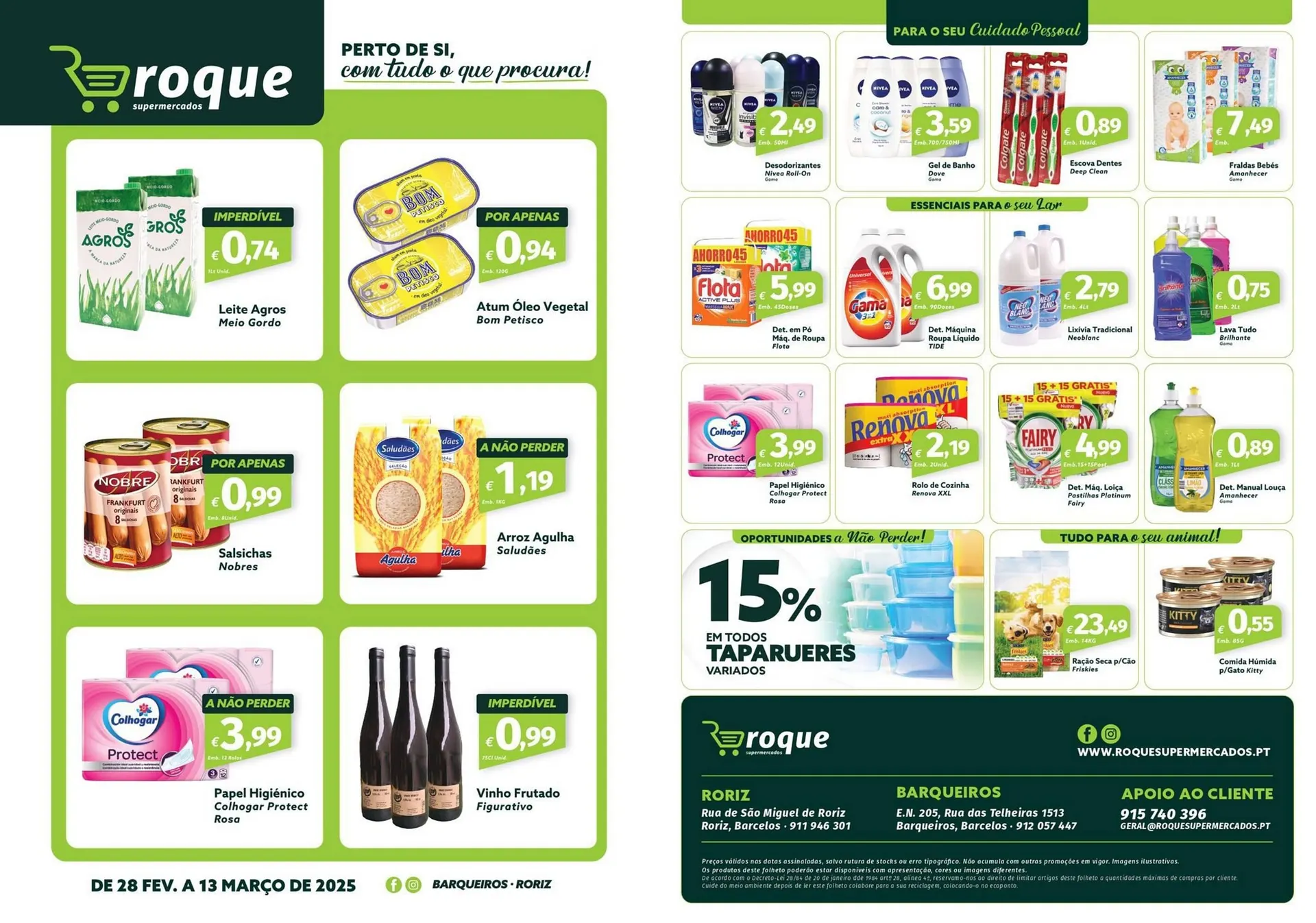 Folheto Roque Supermercados - 1