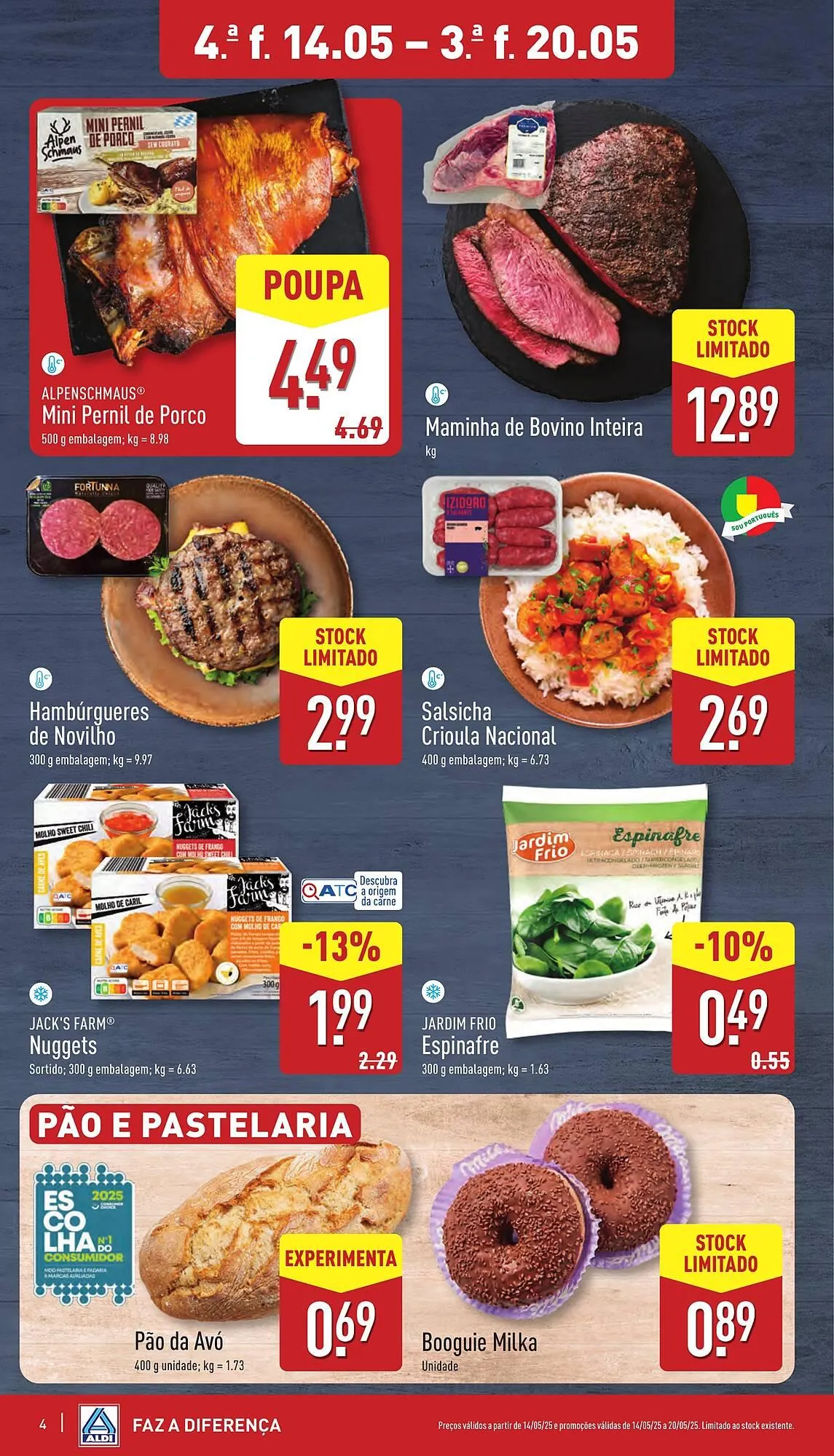 Folheto Folheto ALDI de 14 de maio até 20 de maio 2025 - Pagina 4