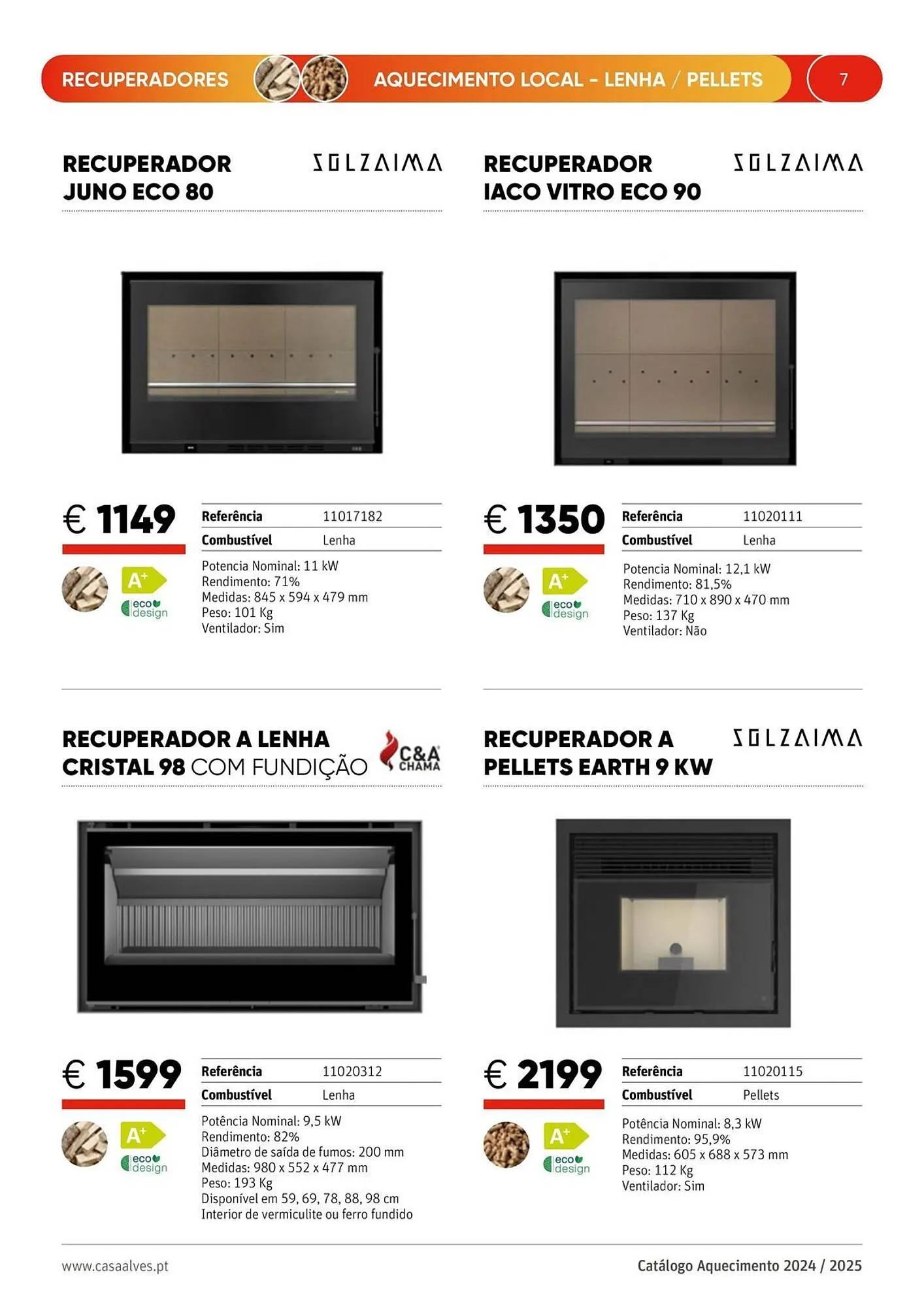 Folheto Folheto Casa Alves de 24 de março até 31 de março 2025 - Pagina 7