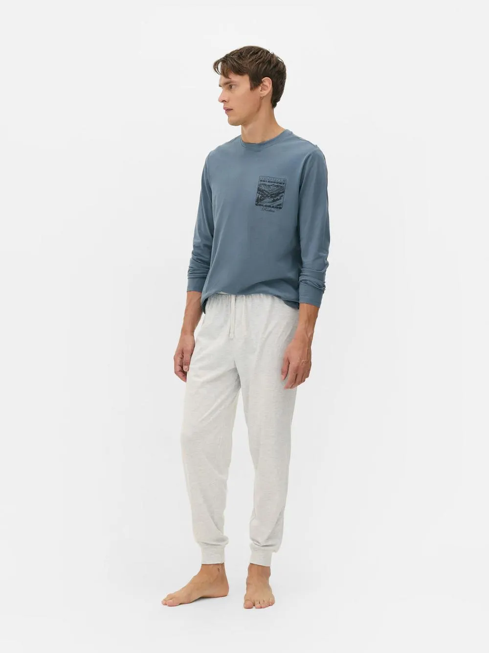 Colorado Ski Long Pajamas