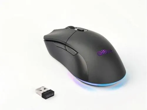 RATO SEM FIO QILIVE GAMING PRETO Q.3509
