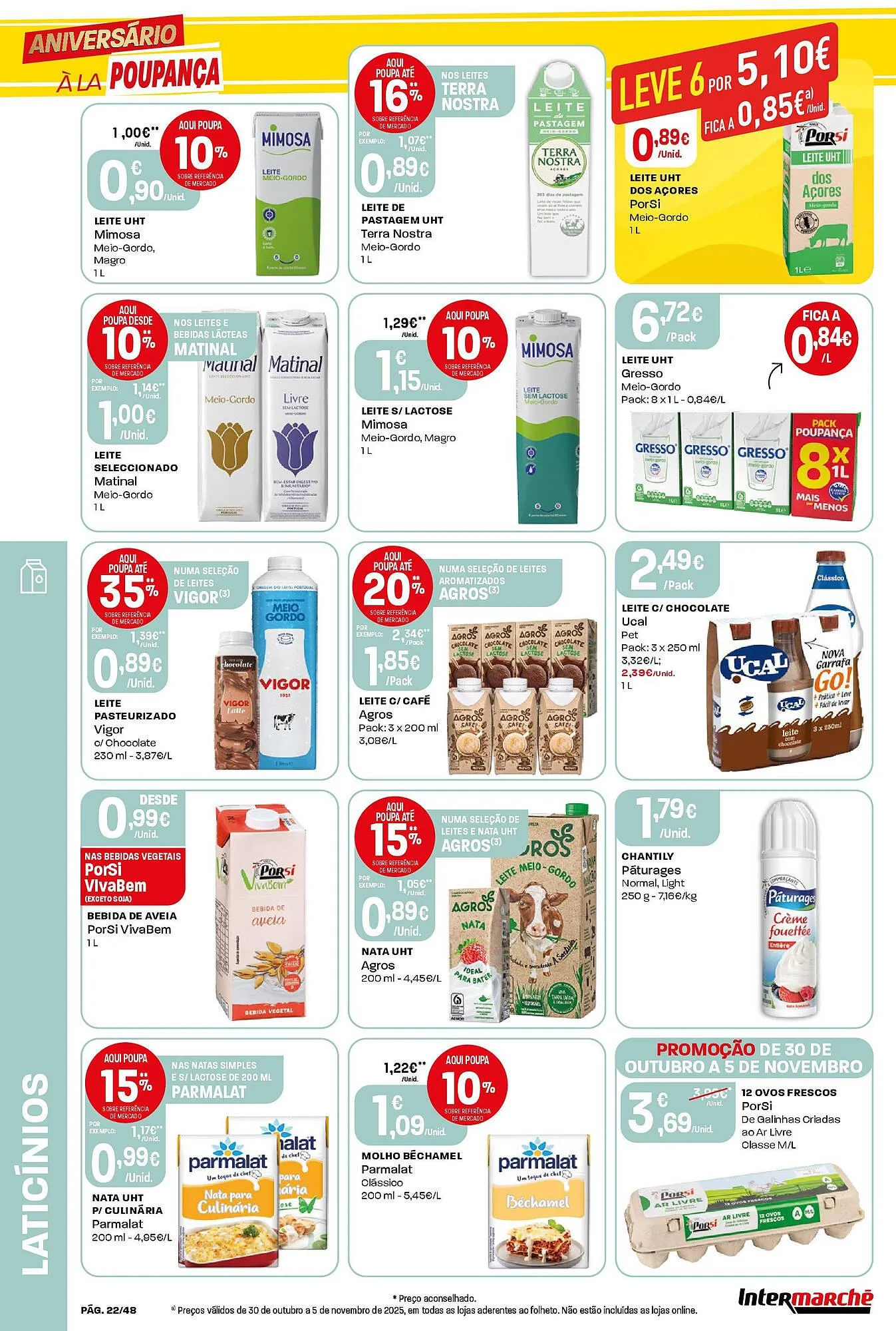 Folheto Folheto Intermarché de 30 de outubro até 5 de novembro 2025 - Pagina 22