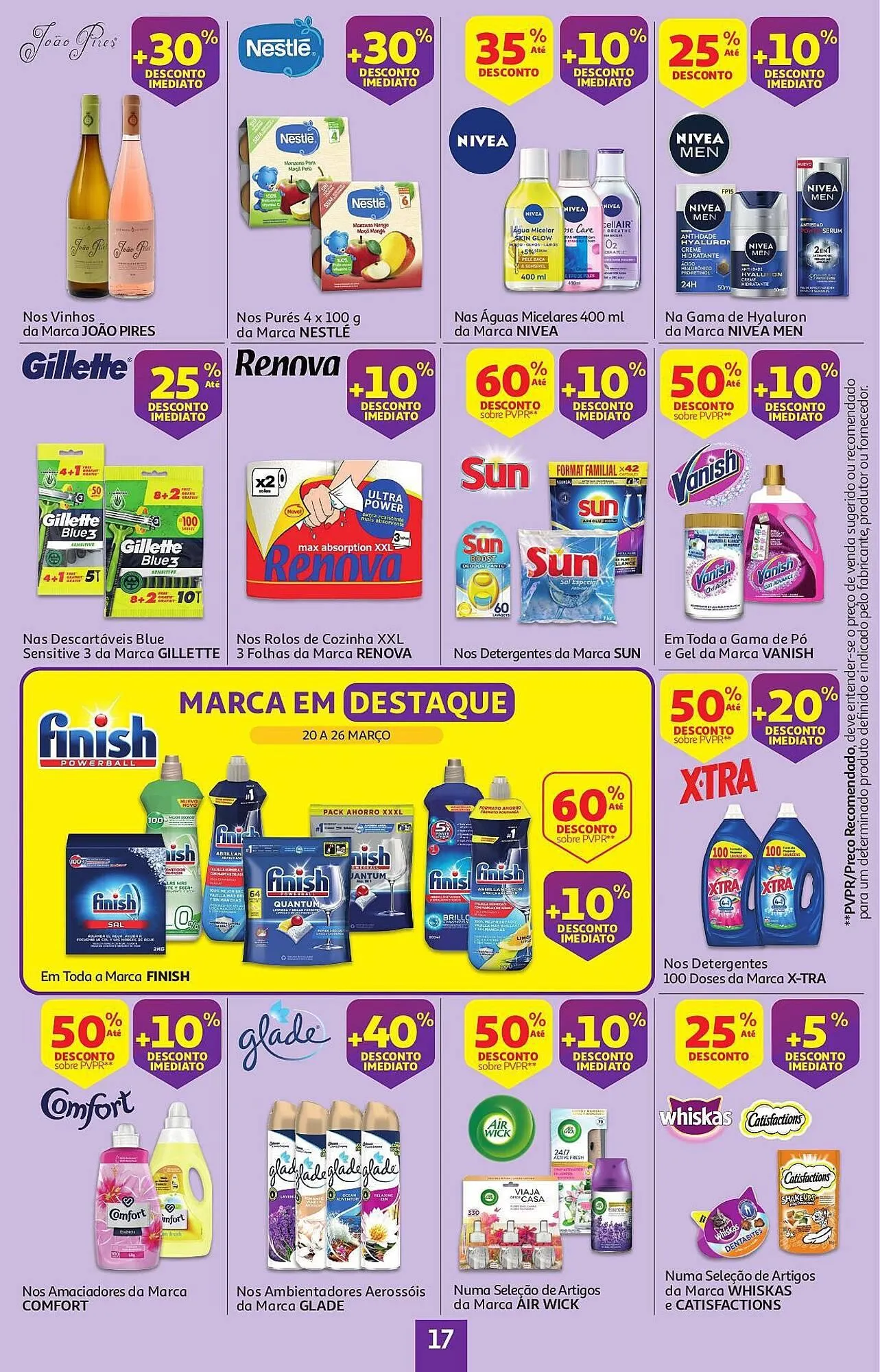 Folheto Folheto Auchan de 14 de março até 26 de março 2025 - Pagina 17