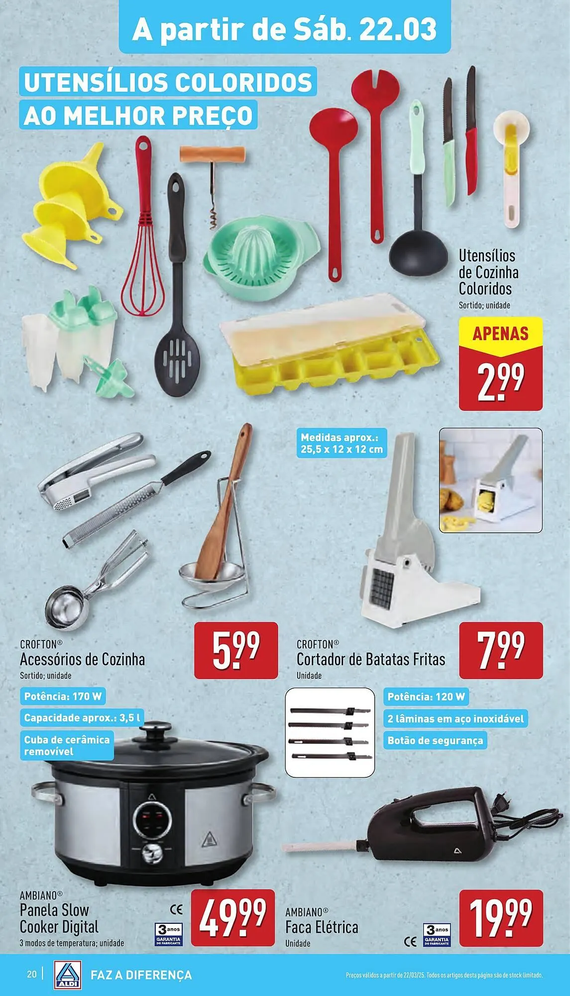 Folheto Folheto ALDI de 19 de março até 25 de março 2025 - Pagina 20