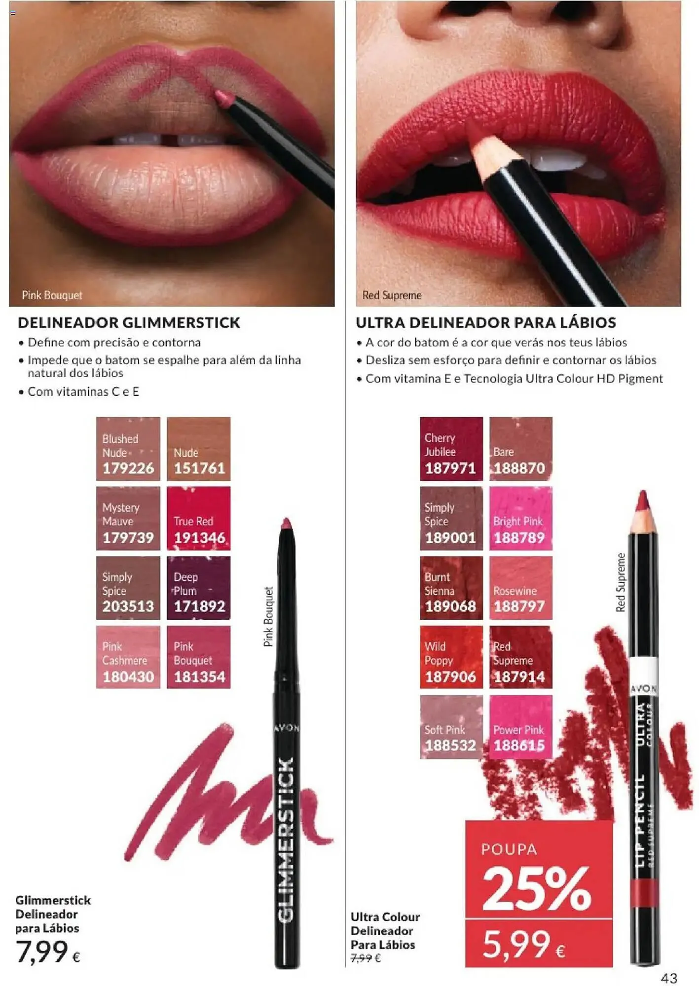 Folheto Folheto Avon de 1 de maio até 31 de maio 2025 - Pagina 43