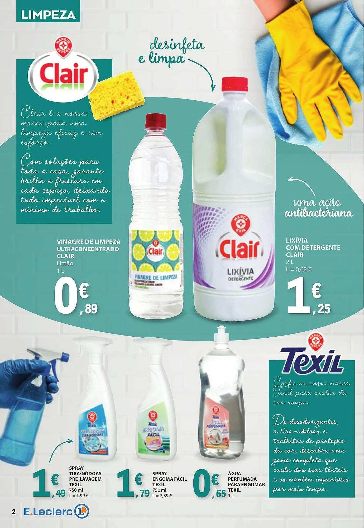 Folheto Folheto E.Leclerc de 1 de março até 31 de março 2025 - Pagina 2