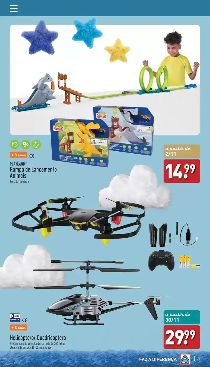 Folheto Folheto Aldi ! de 26 de outubro até 17 de dezembro 2024 - Pagina 23