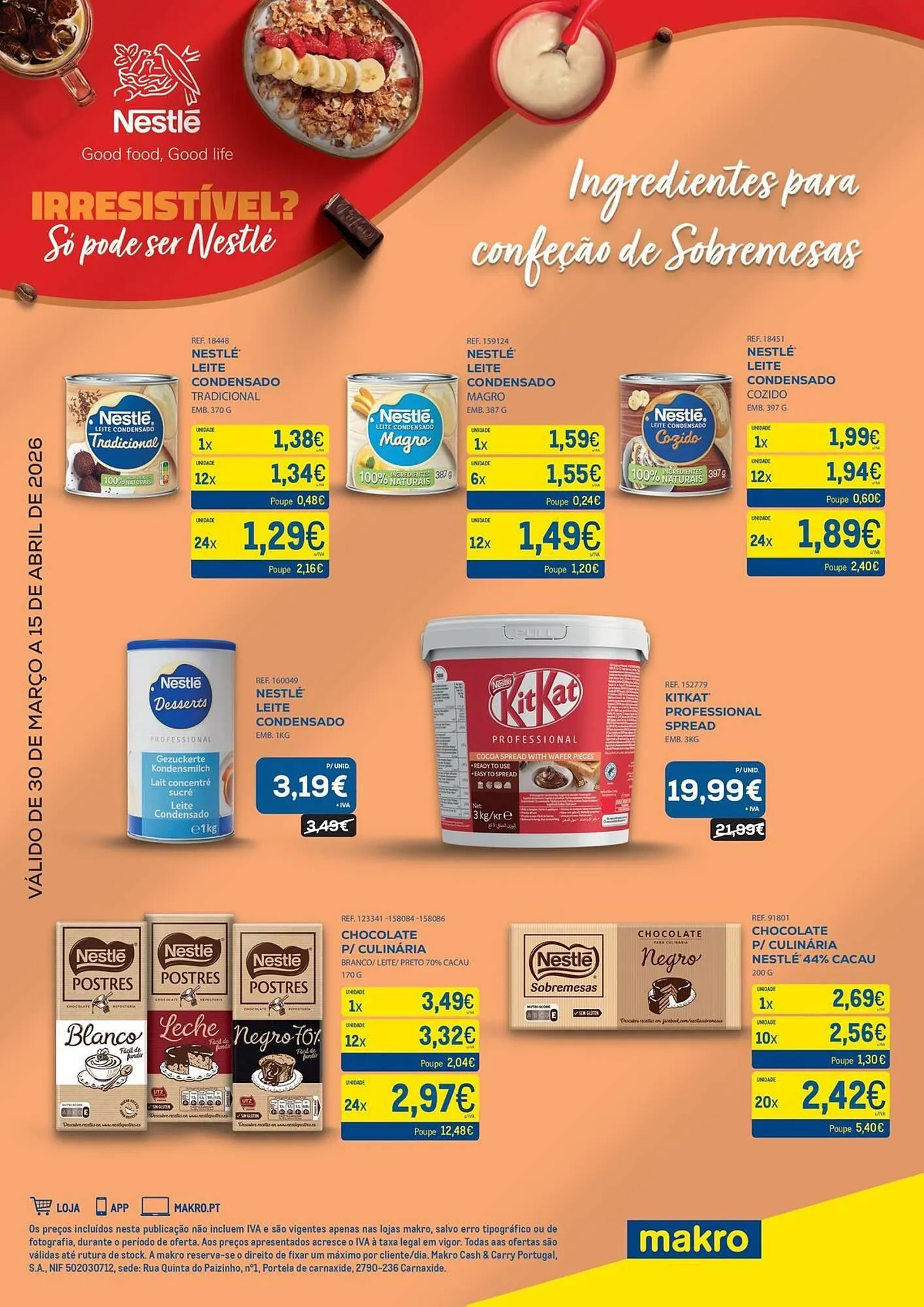 Folheto Catálogo Makro de 1 de abril até 15 de abril 2026 - Pagina 1