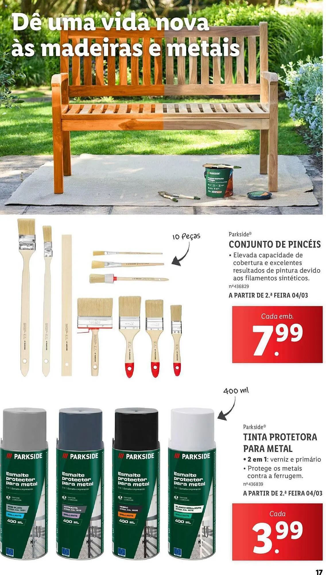 Folheto Folheto Lidl de 4 de março até 31 de março 2024 - Pagina 17