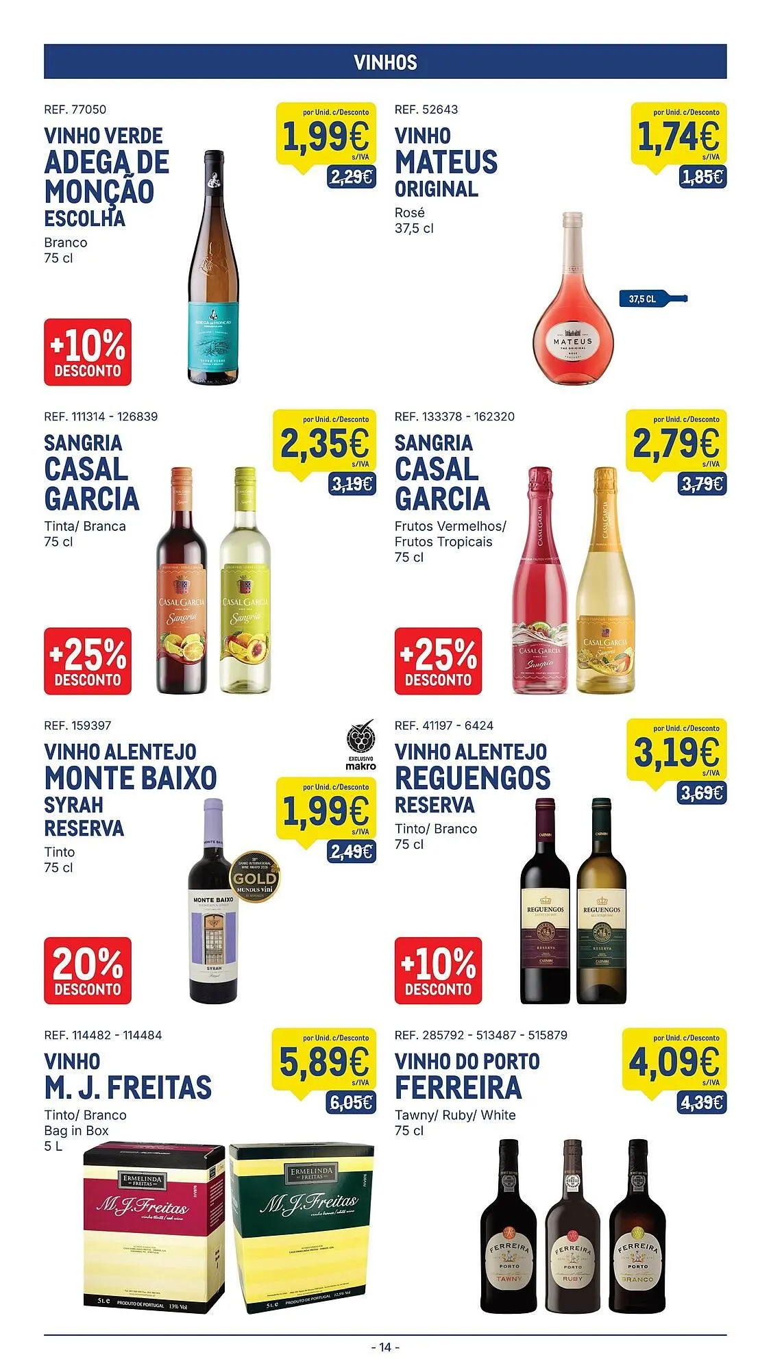 Folheto Catálogo Makro de 7 de abril até 13 de abril 2026 - Pagina 14