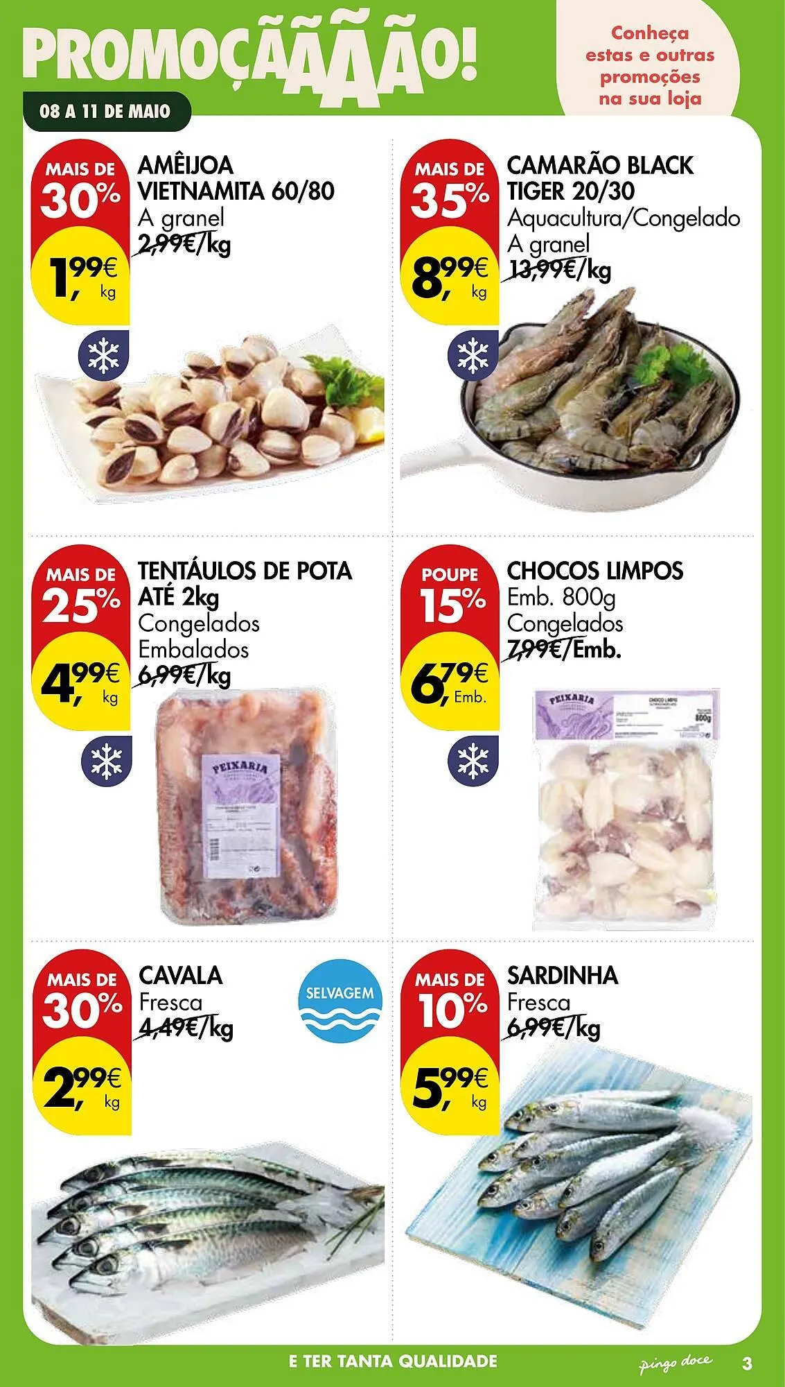 Folheto Folheto Pingo Doce de 8 de maio até 11 de maio 2026 - Pagina 3