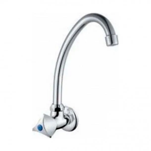 Torneira de Cozinha Parede Bica Alta Tricórnio