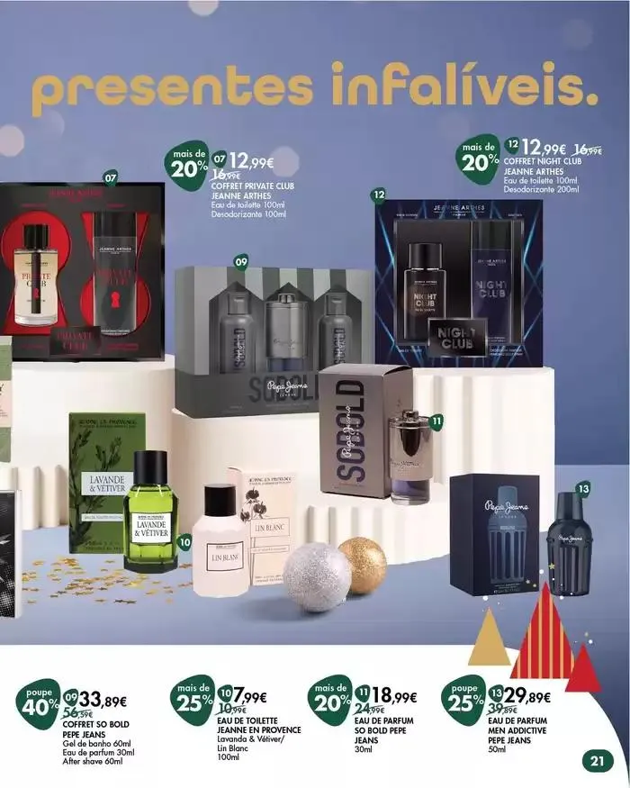 Folheto Ofertas especiais para si de 14 de novembro até 6 de janeiro 2025 - Pagina 13