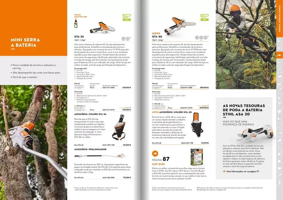 Folheto Catálogo STIHL 2025 de 29 de janeiro até 31 de dezembro 2025 - Pagina 34